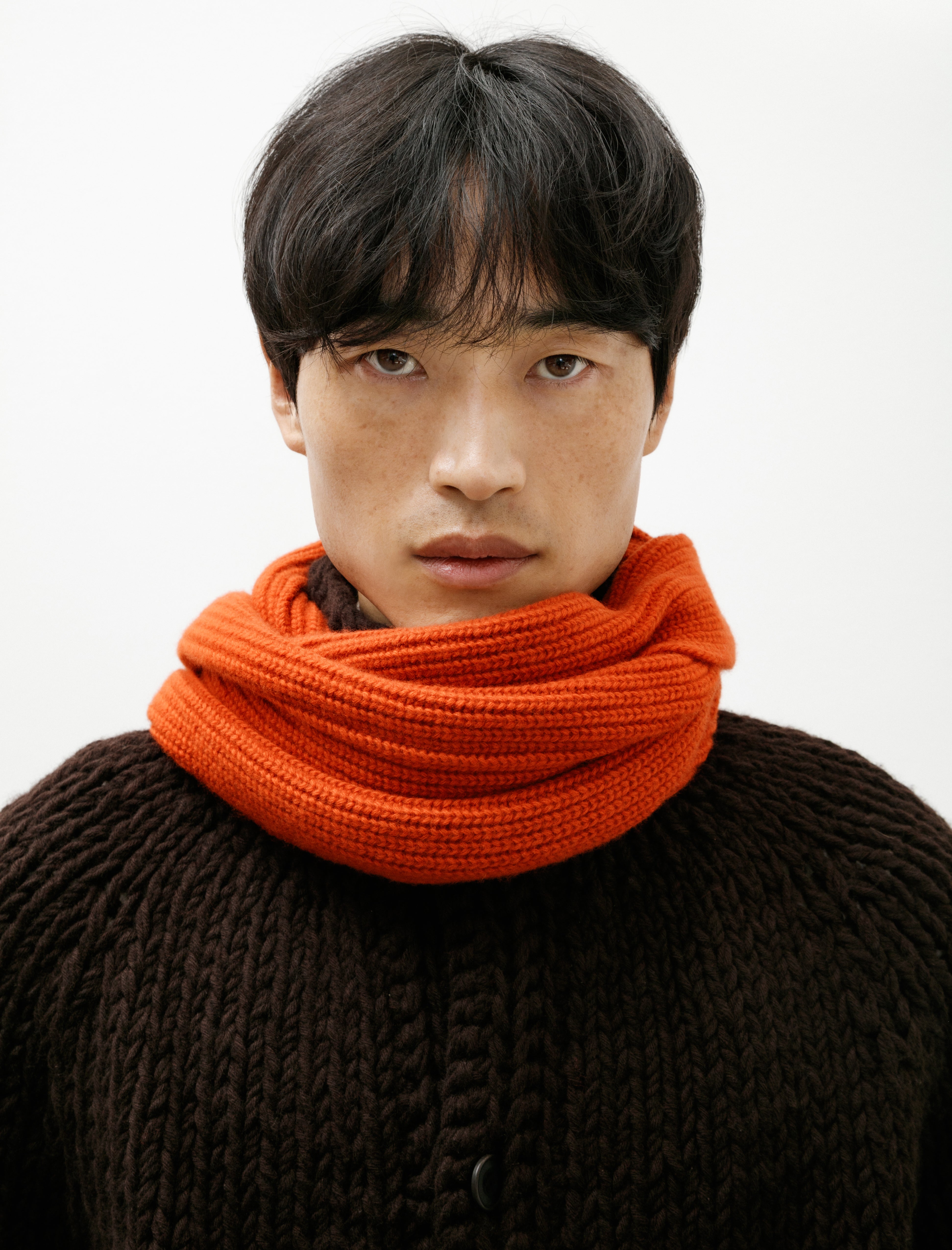 Casey Casey Panno Scarf Wooly Tabasco