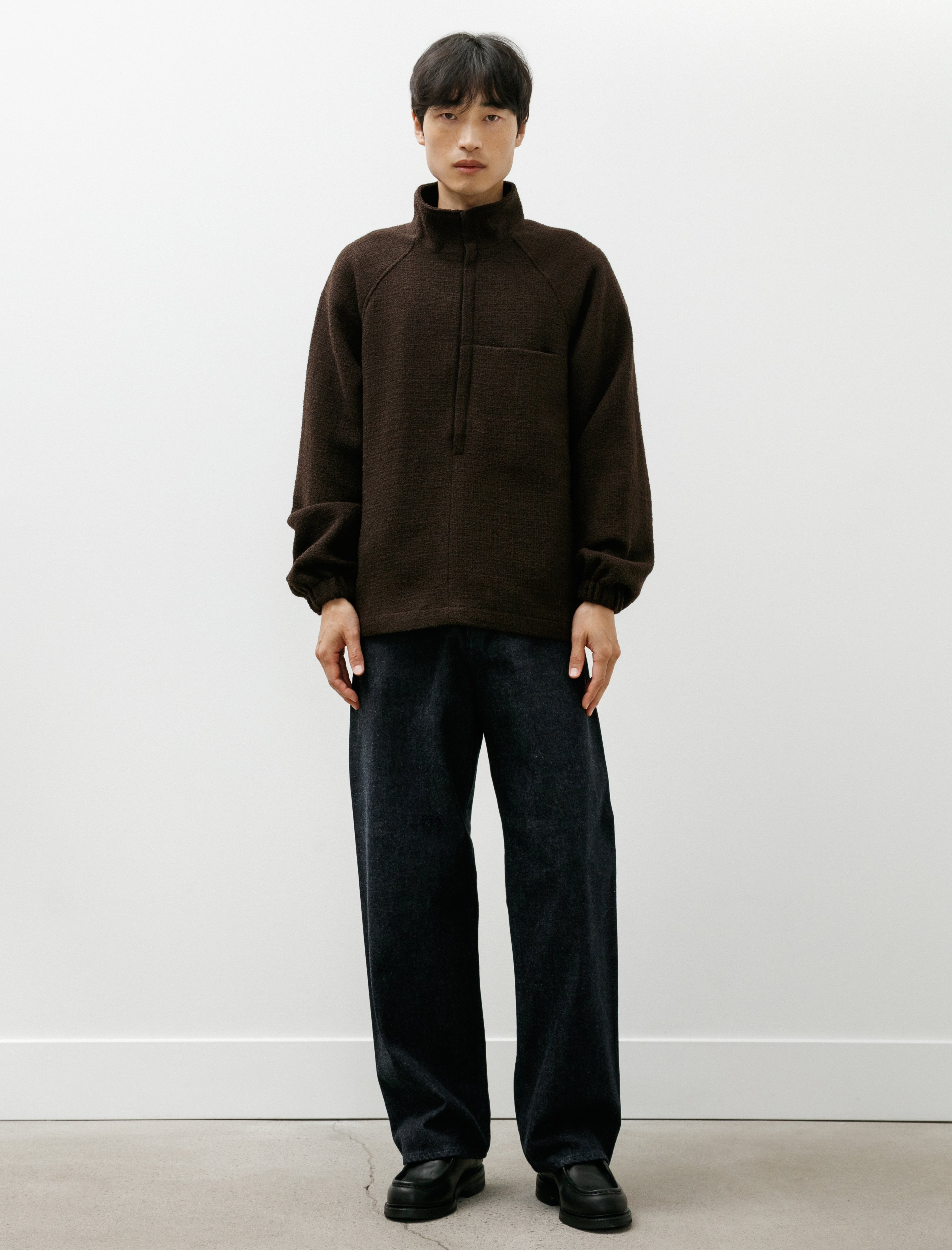Arpenteur 4 Pocket Wide Cut Denim Indigo