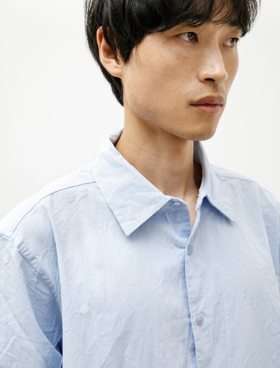 Ikla Shirt Paper Cotton Glacier - Image 4