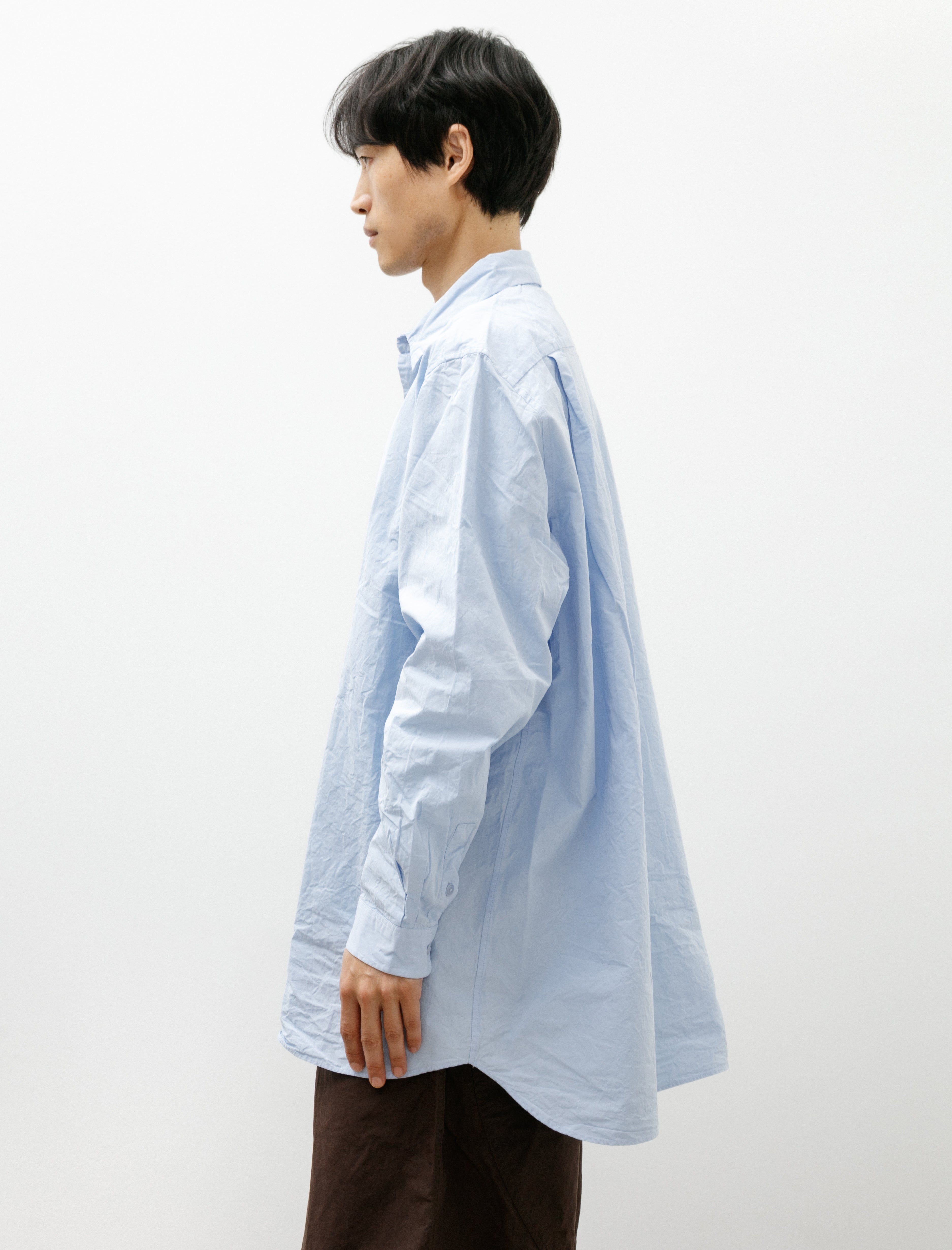 Ikla Shirt Paper Cotton Glacier