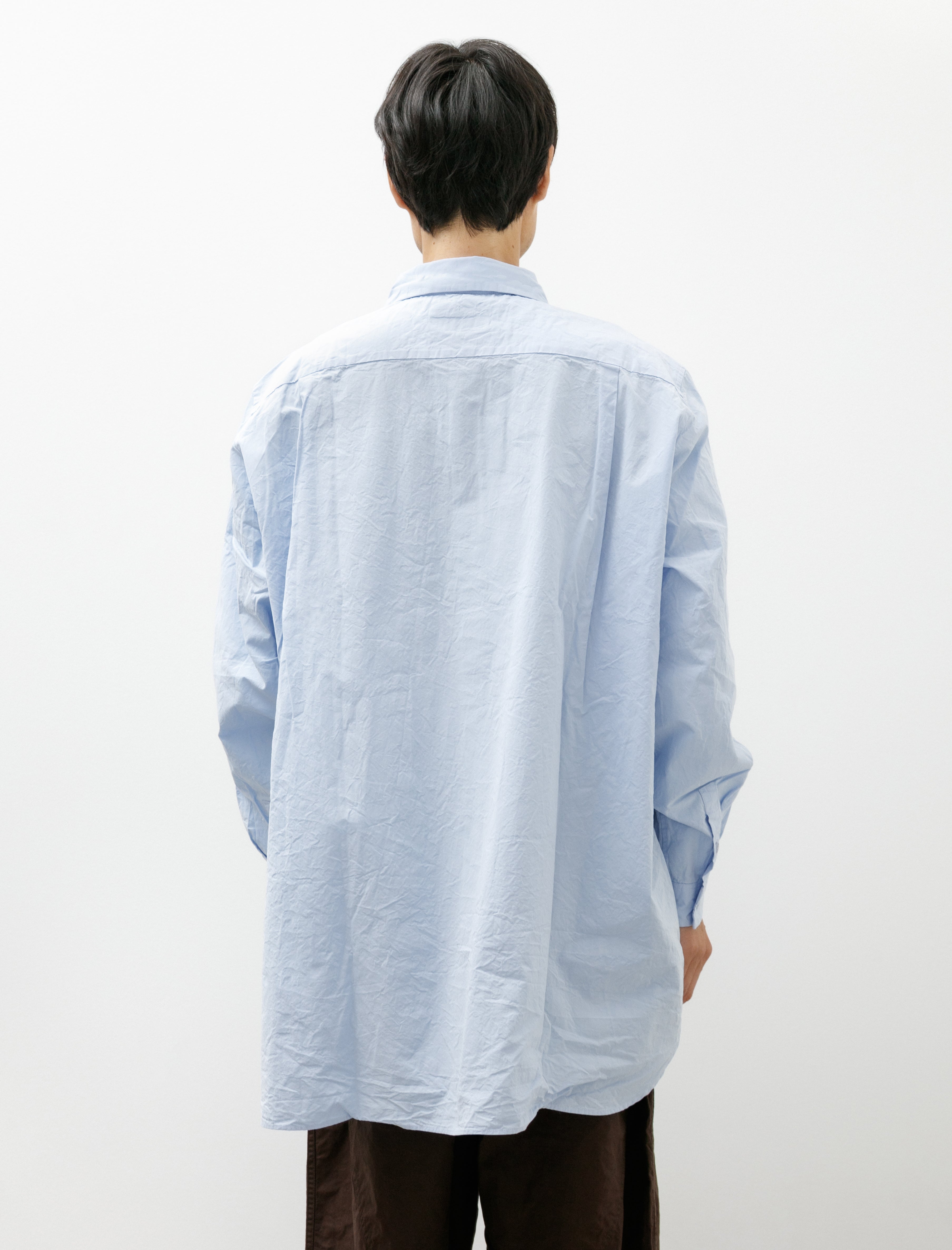 Ikla Shirt Paper Cotton Glacier