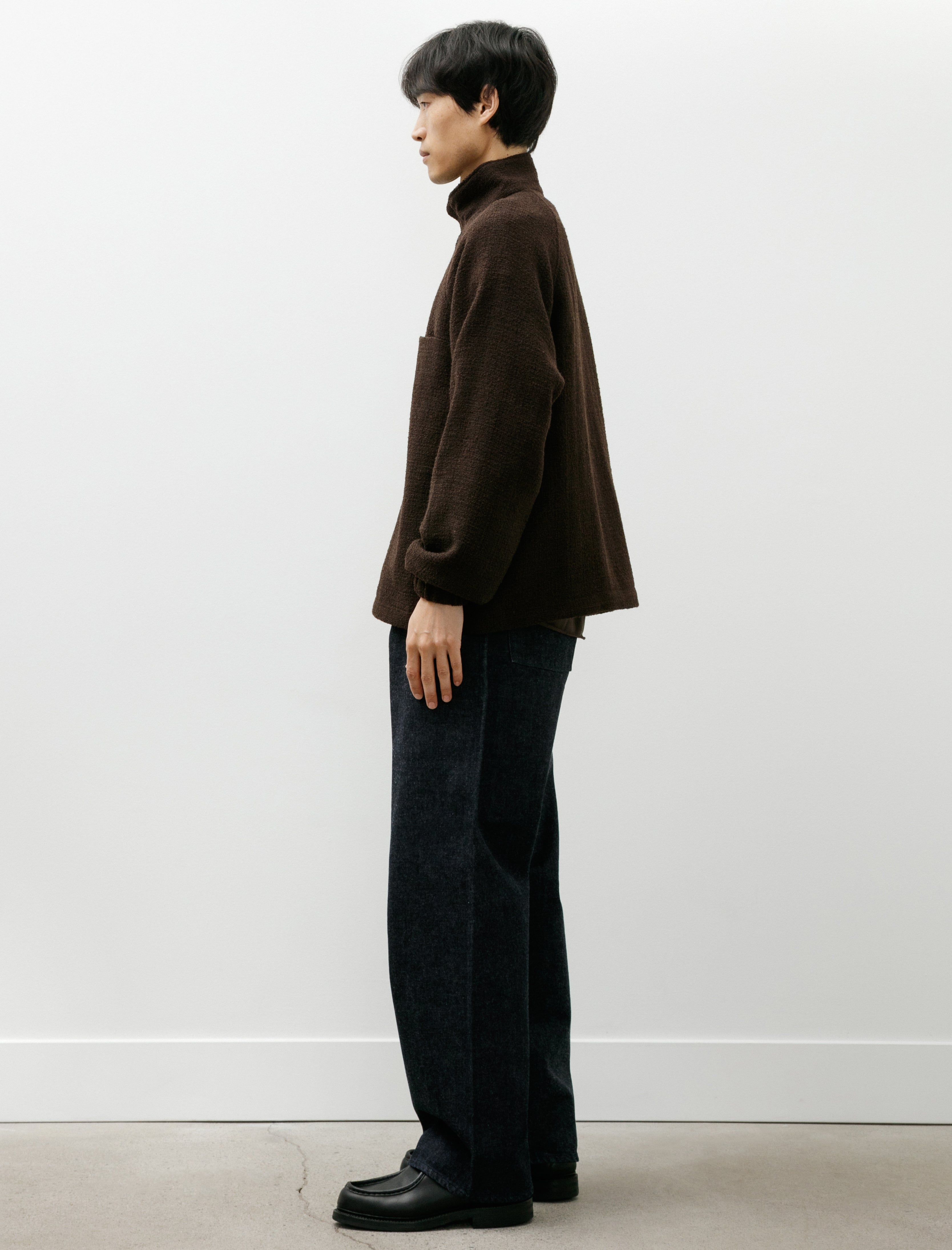 Arpenteur 4 Pocket Wide Cut Denim Indigo