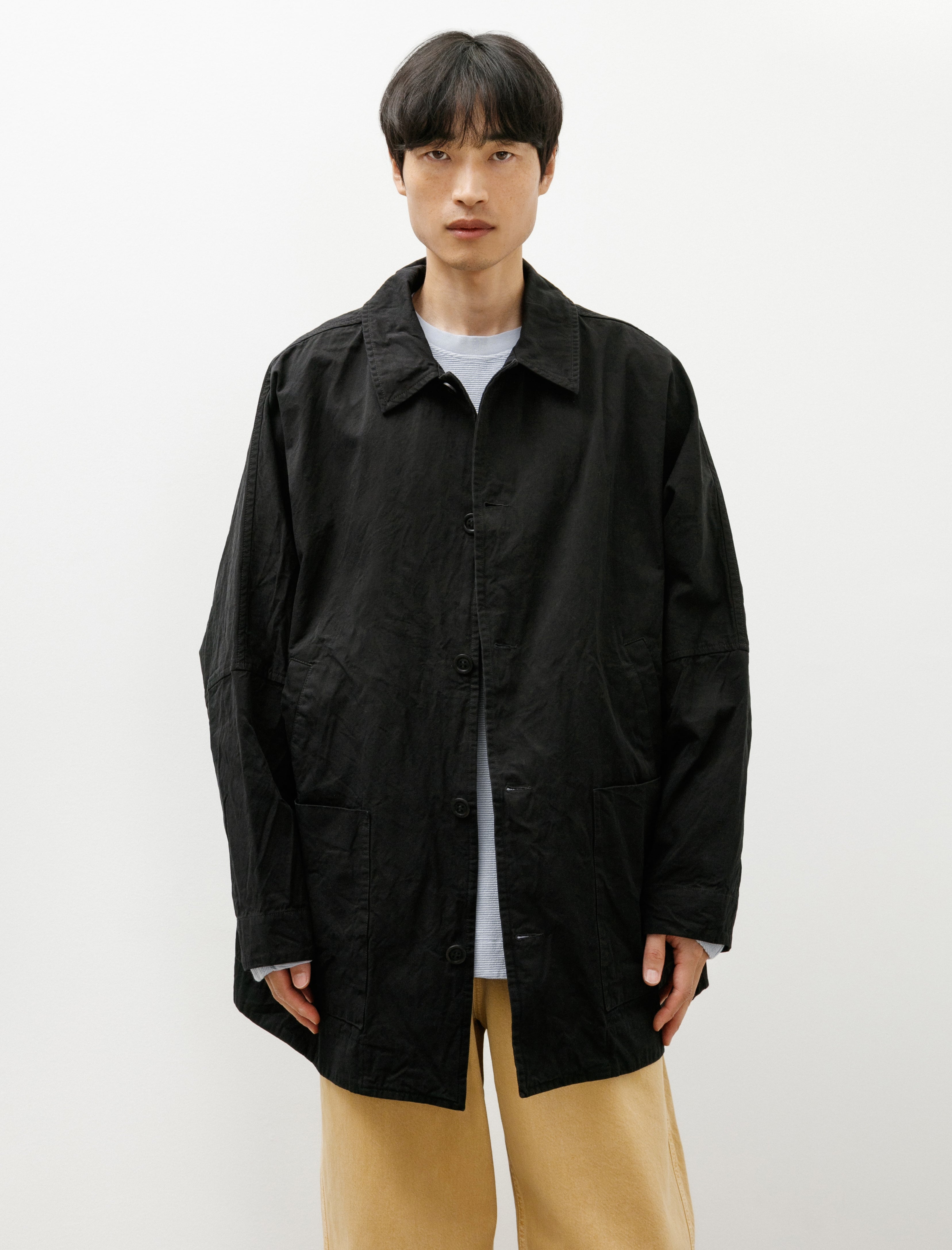 Weiping Jacket Double Cotton Black