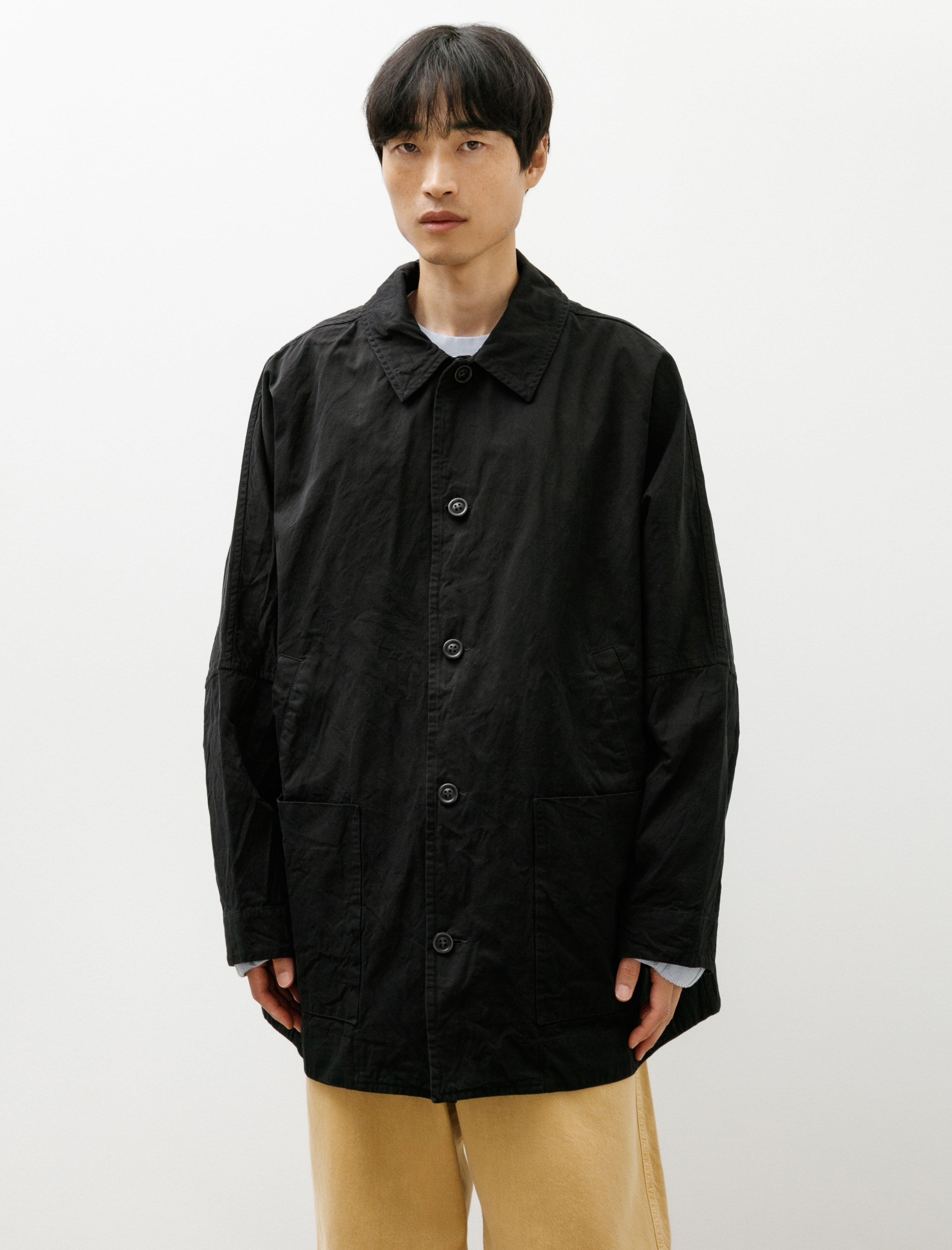 Weiping Jacket Double Cotton Black