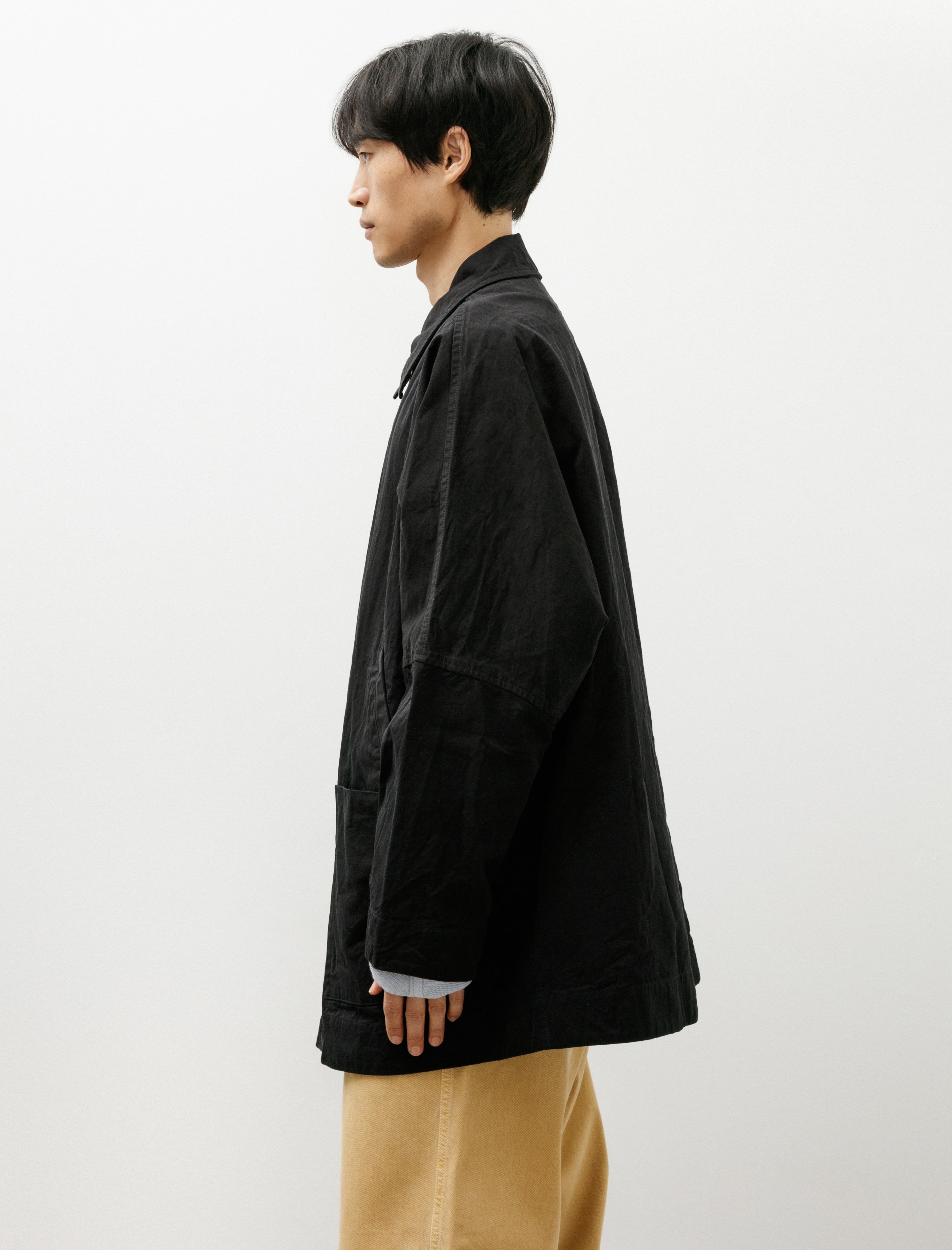 Weiping Jacket Double Cotton Black