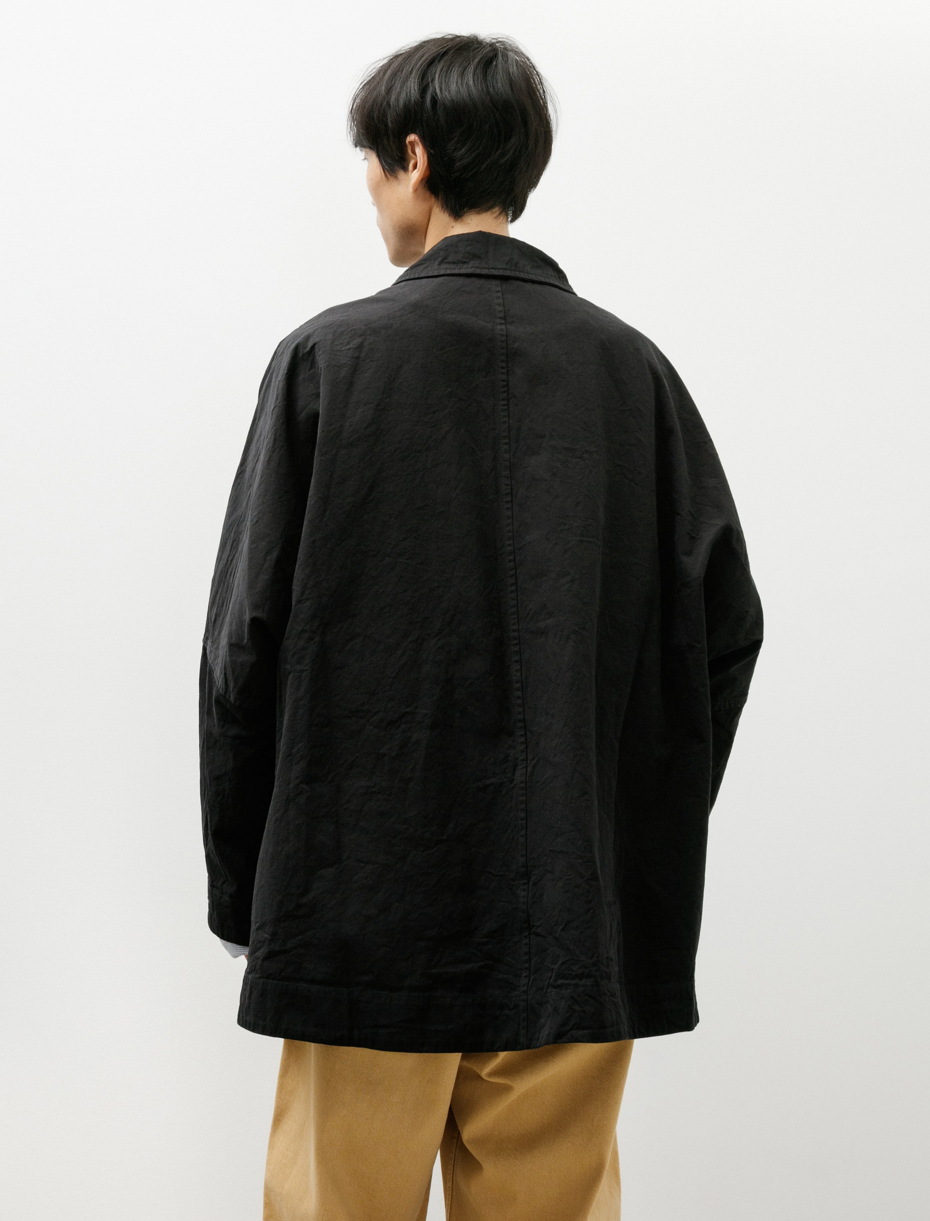Weiping Jacket Double Cotton Black