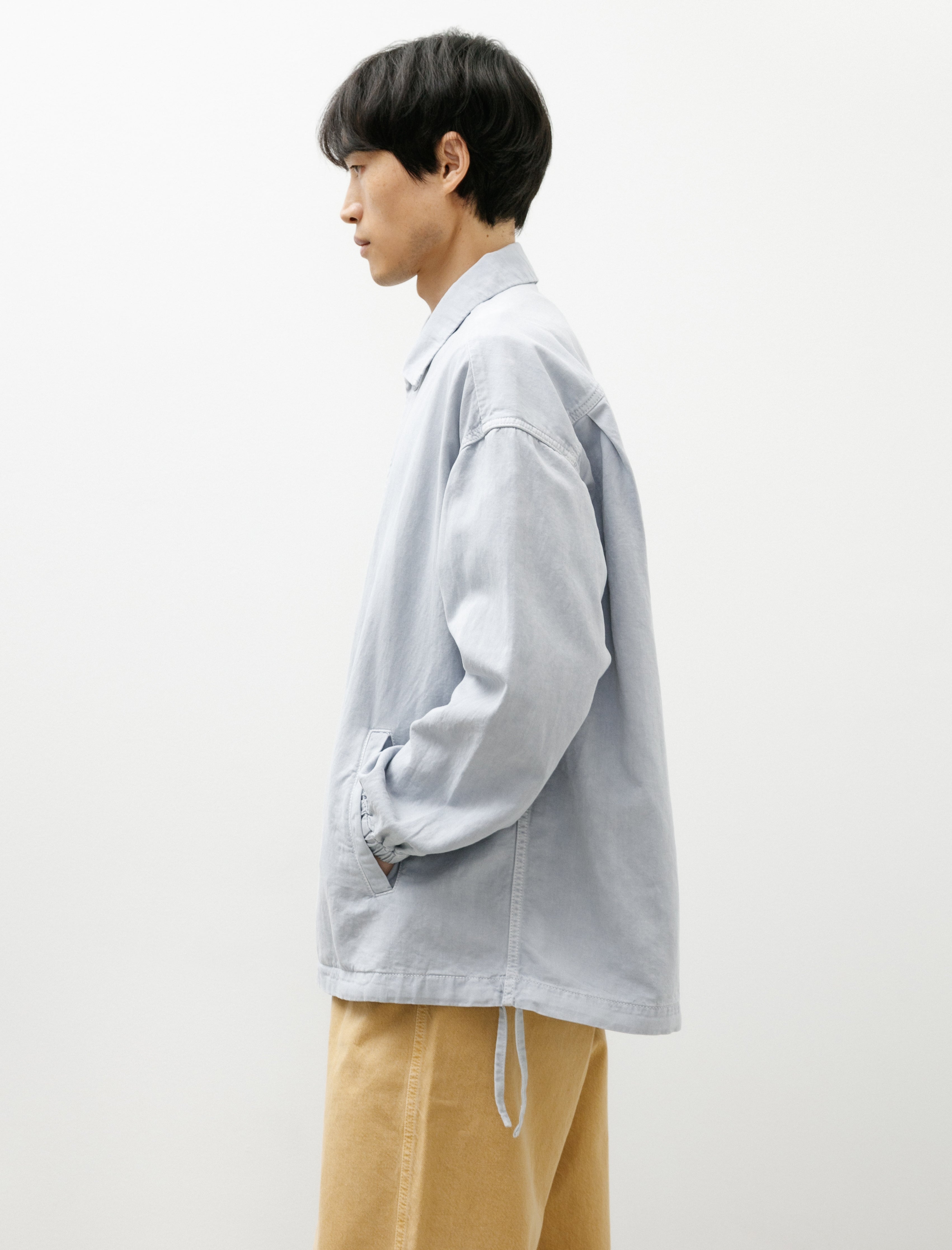 Eudes Shirt Light Denim Glacier