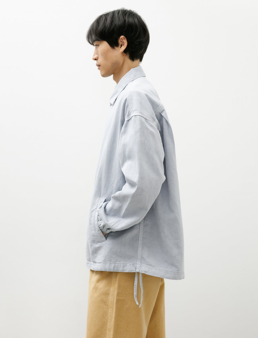 Eudes Shirt Light Denim Glacier - Image 3