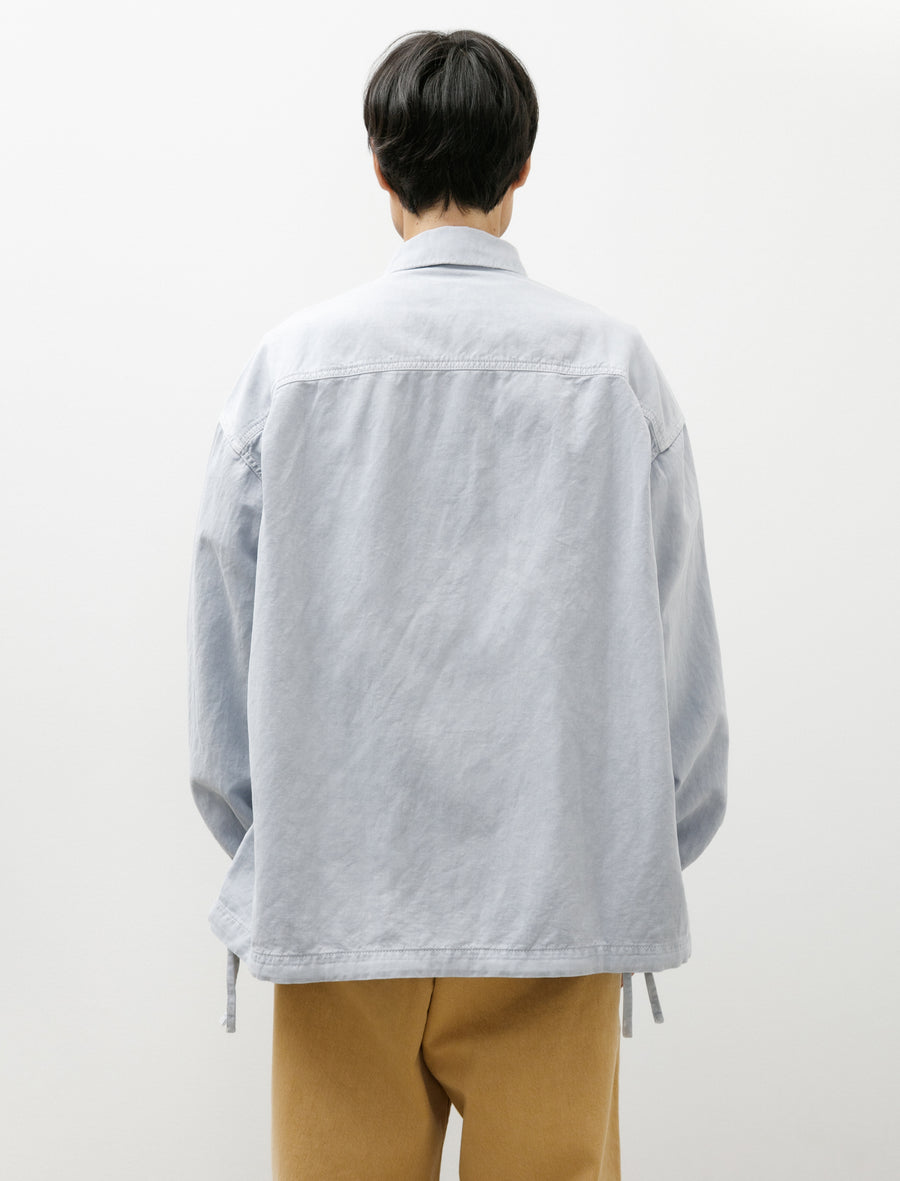 Eudes Shirt Light Denim Glacier - Image 2