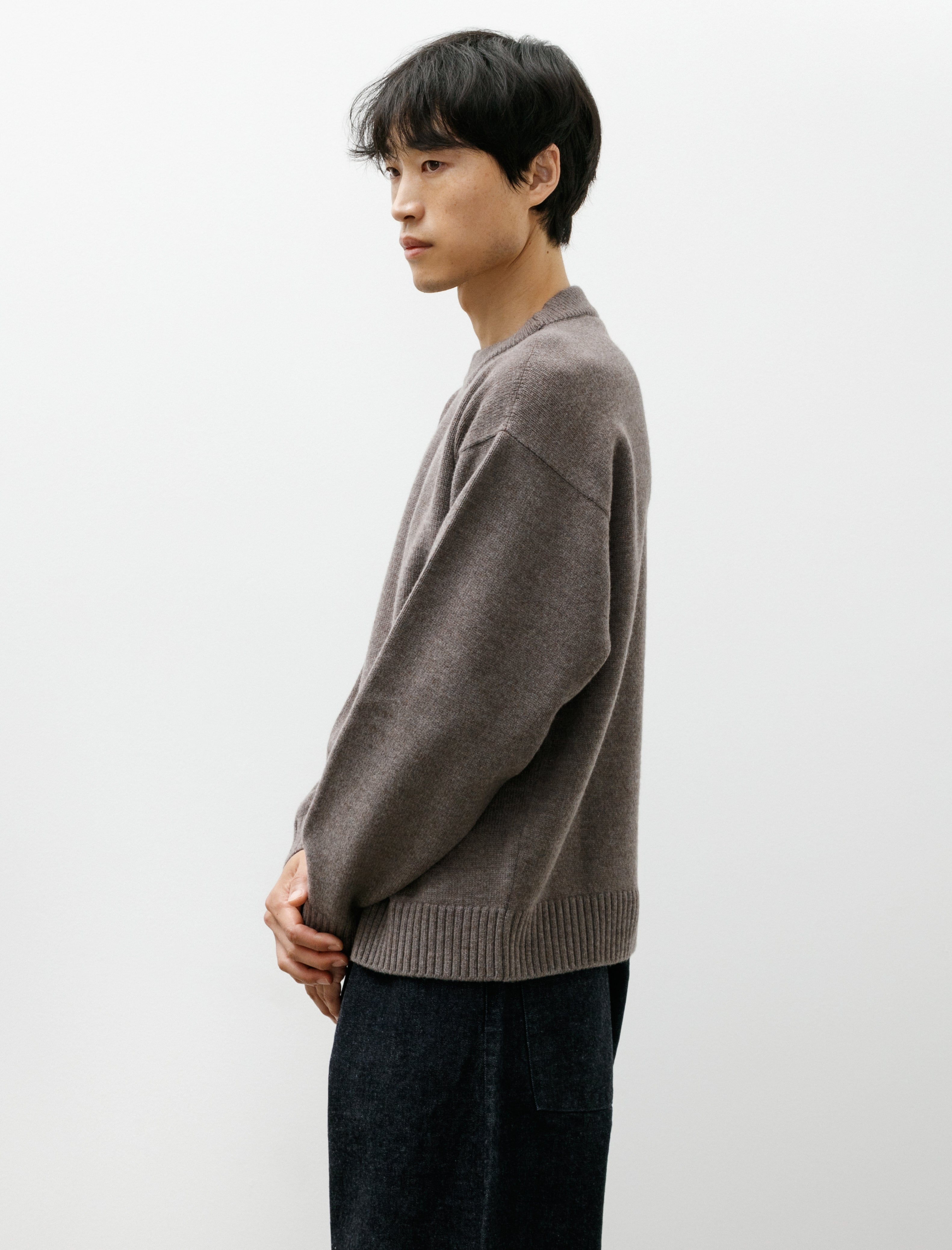Arpenteur Source Sweater Merino Cashmere Greige