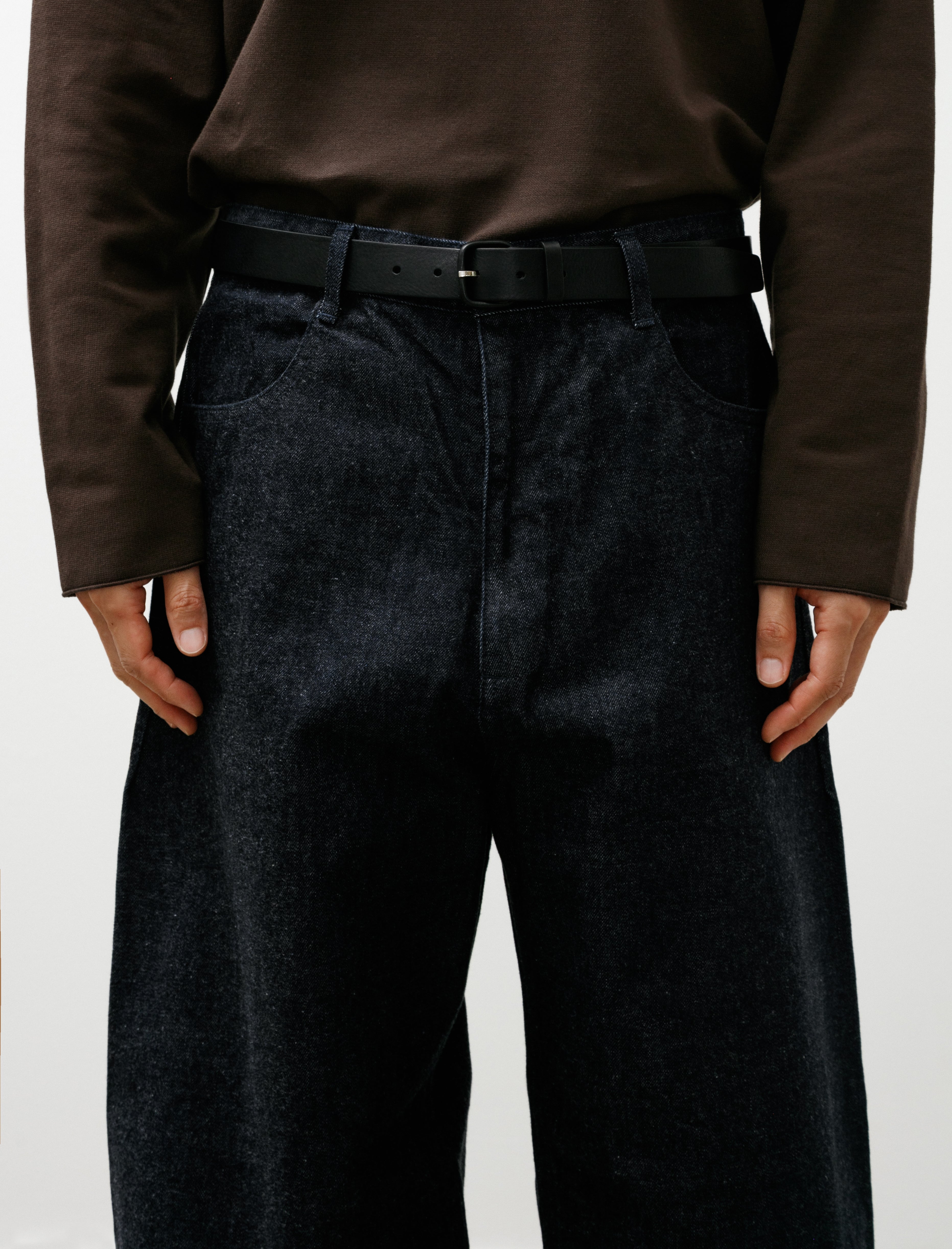 Arpenteur Logic Veg Tanned Belt Black