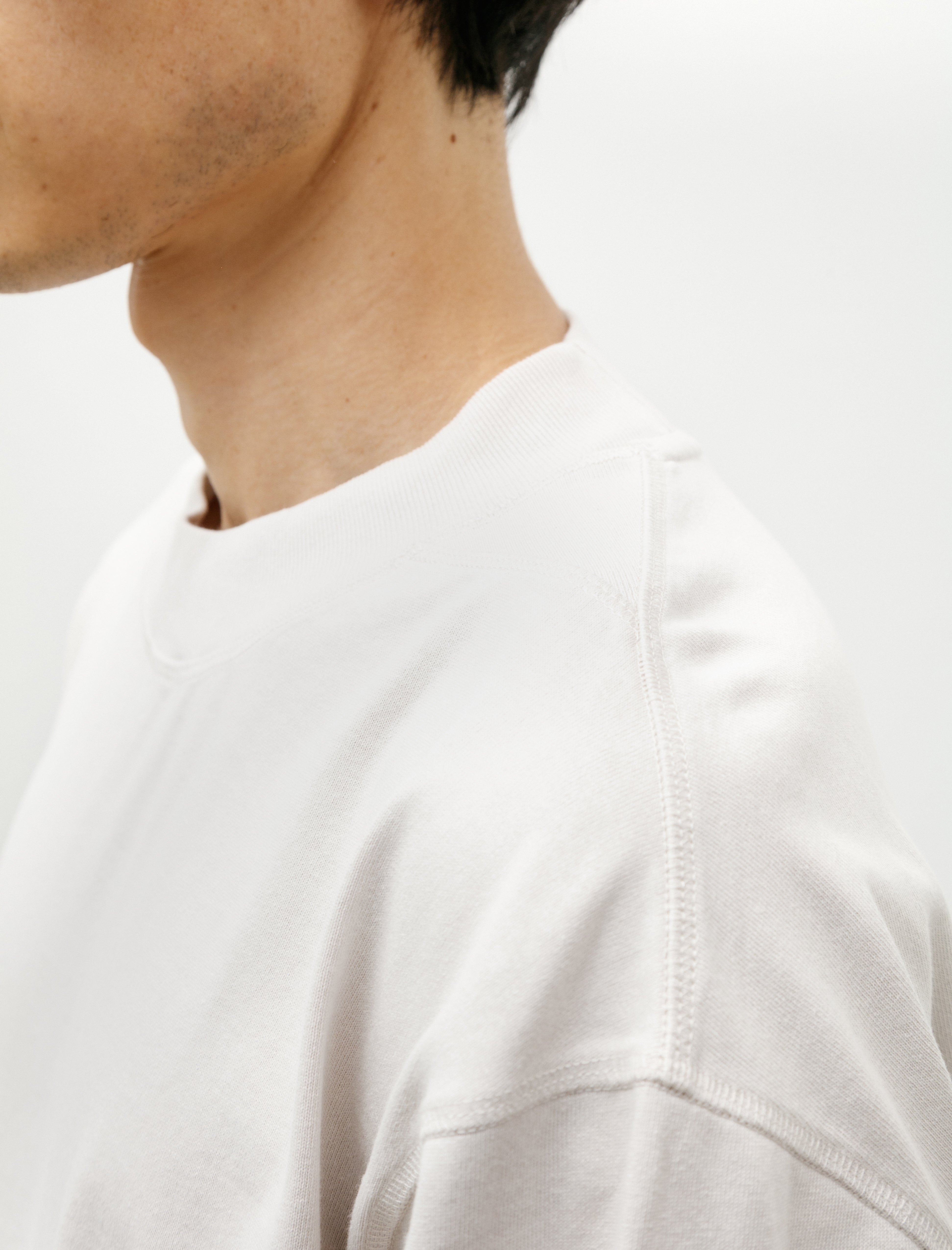 MHL Flatlock Crew Guernsey Matte Jersey Chalk