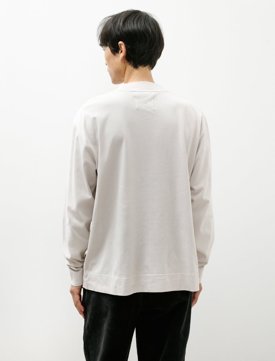 MHL Flatlock Crew Guernsey Matte Jersey Chalk - Image 2