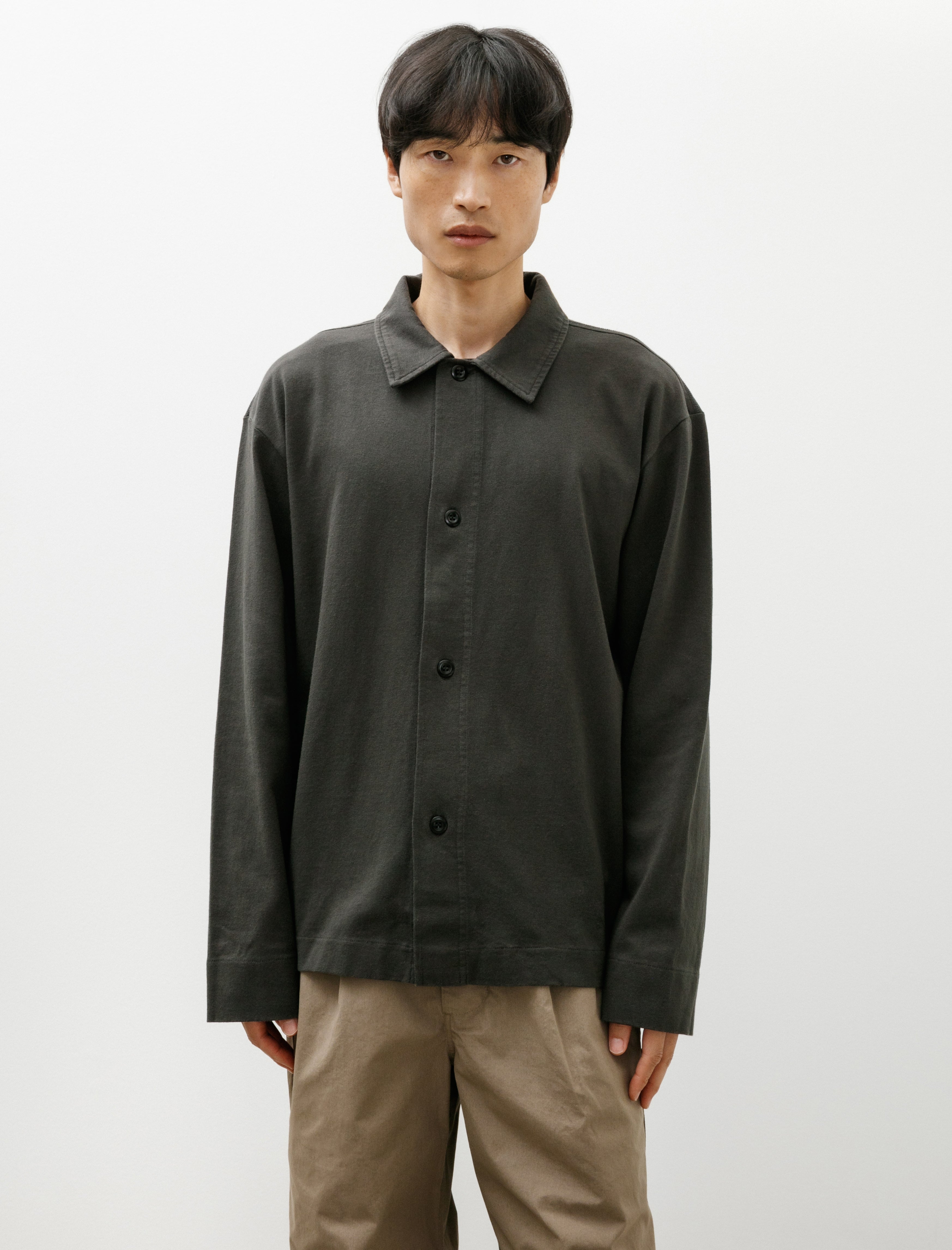 MHL Jersey Shirt Heavy Cotton Pewter