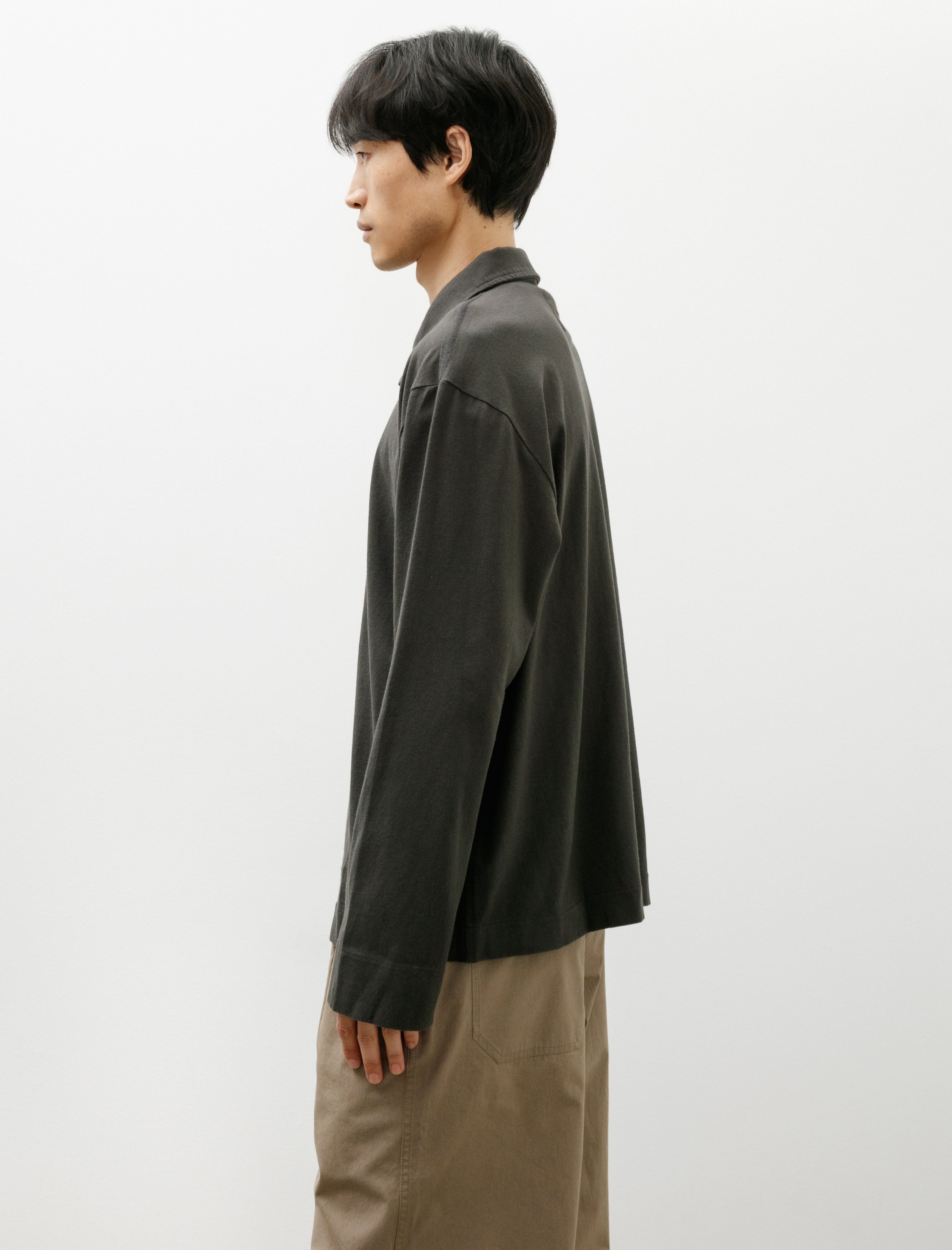 MHL Jersey Shirt Heavy Cotton Pewter