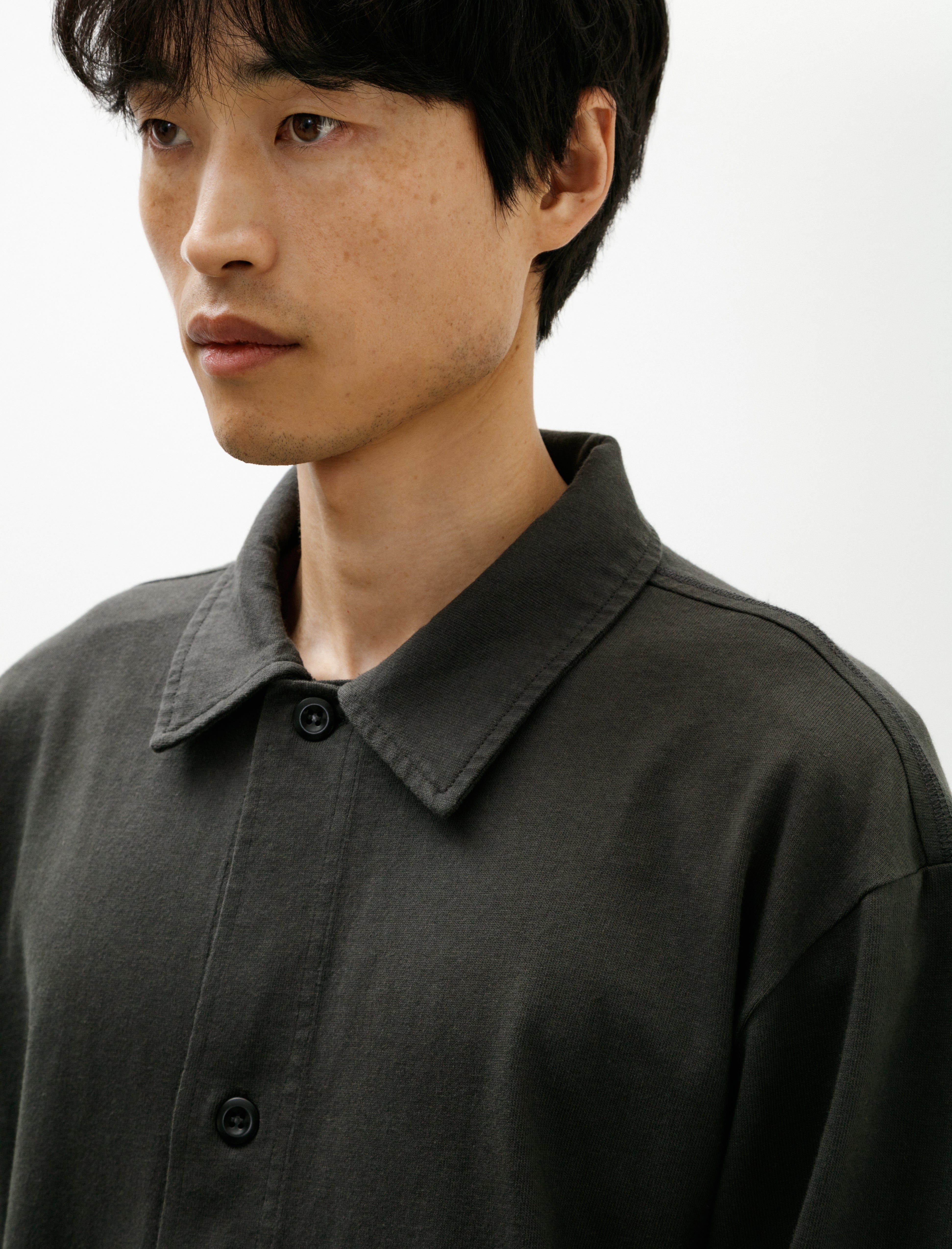 MHL Jersey Shirt Heavy Cotton Pewter
