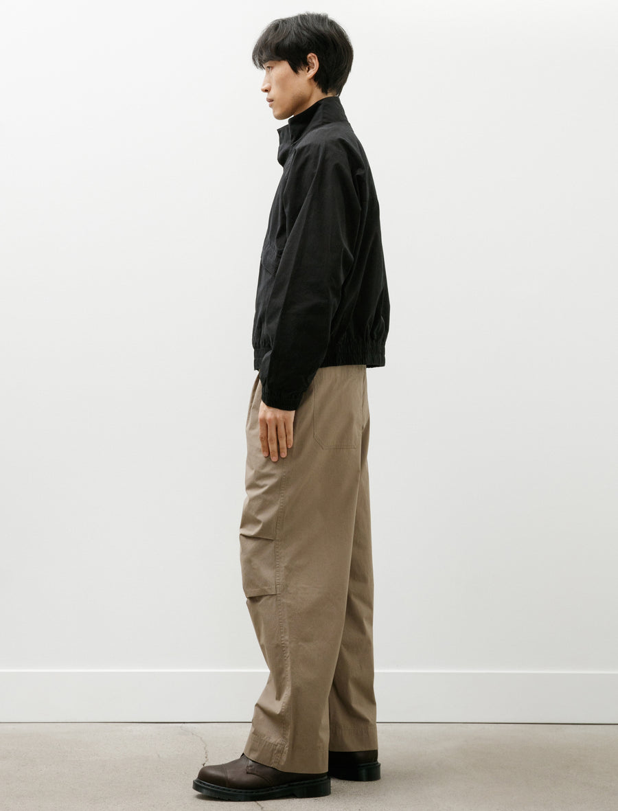 MHL Parachute Trouser Crisp Cotton Poplin Mouse - Image 3
