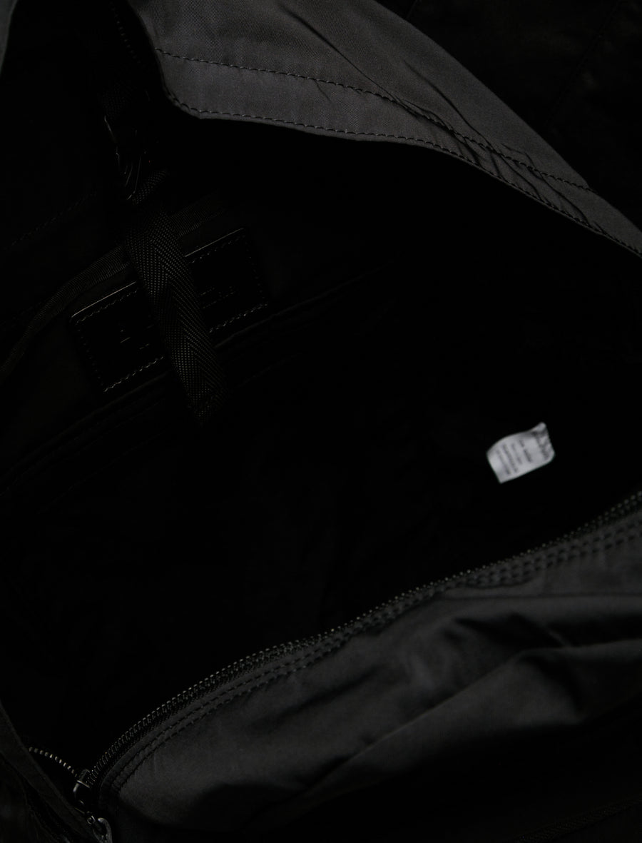 Gabardine Backpack M Black - Image 3