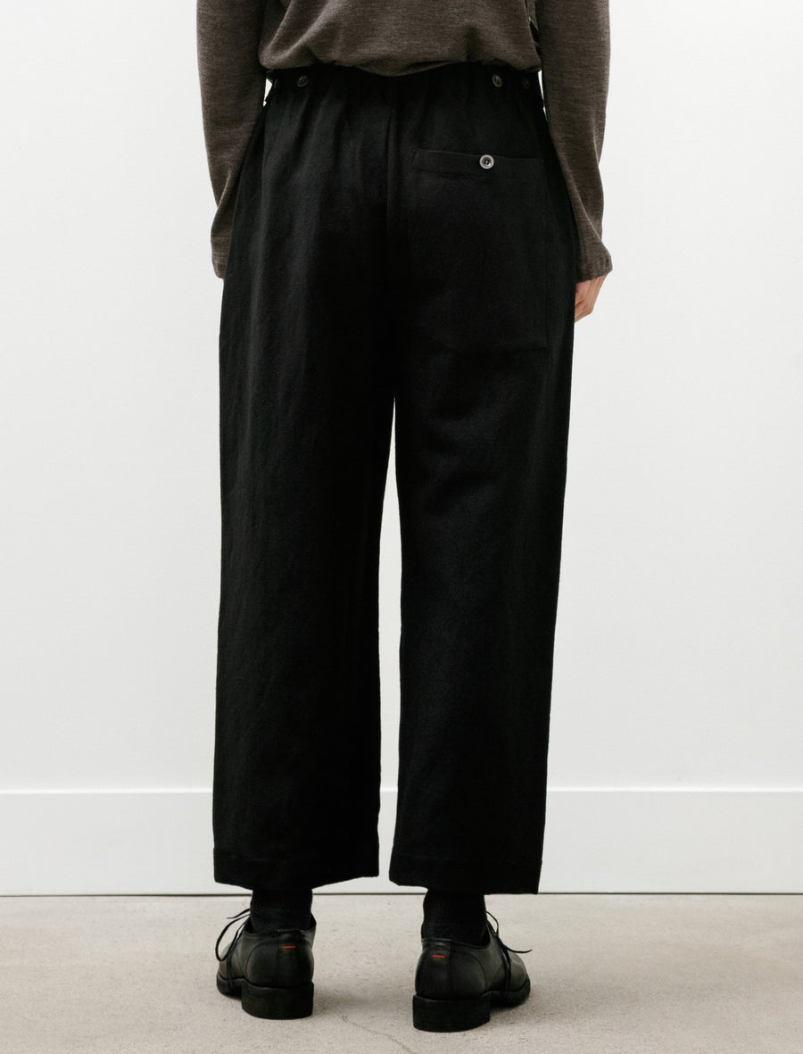 Tatum Trousers Linen Wool Black - Image 5