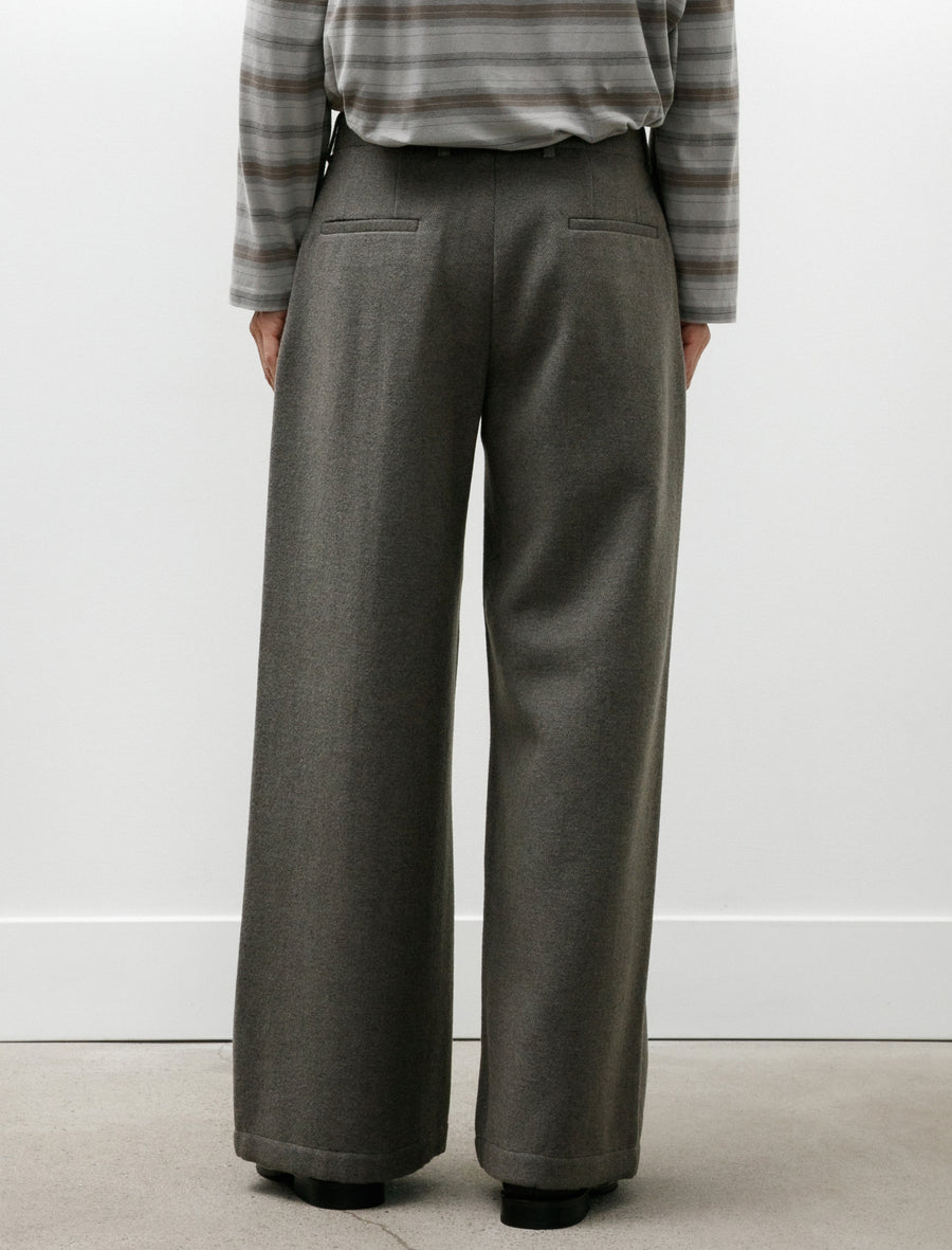 Bridge Chino Night Pine Fishbone Bound Wool - Image 5