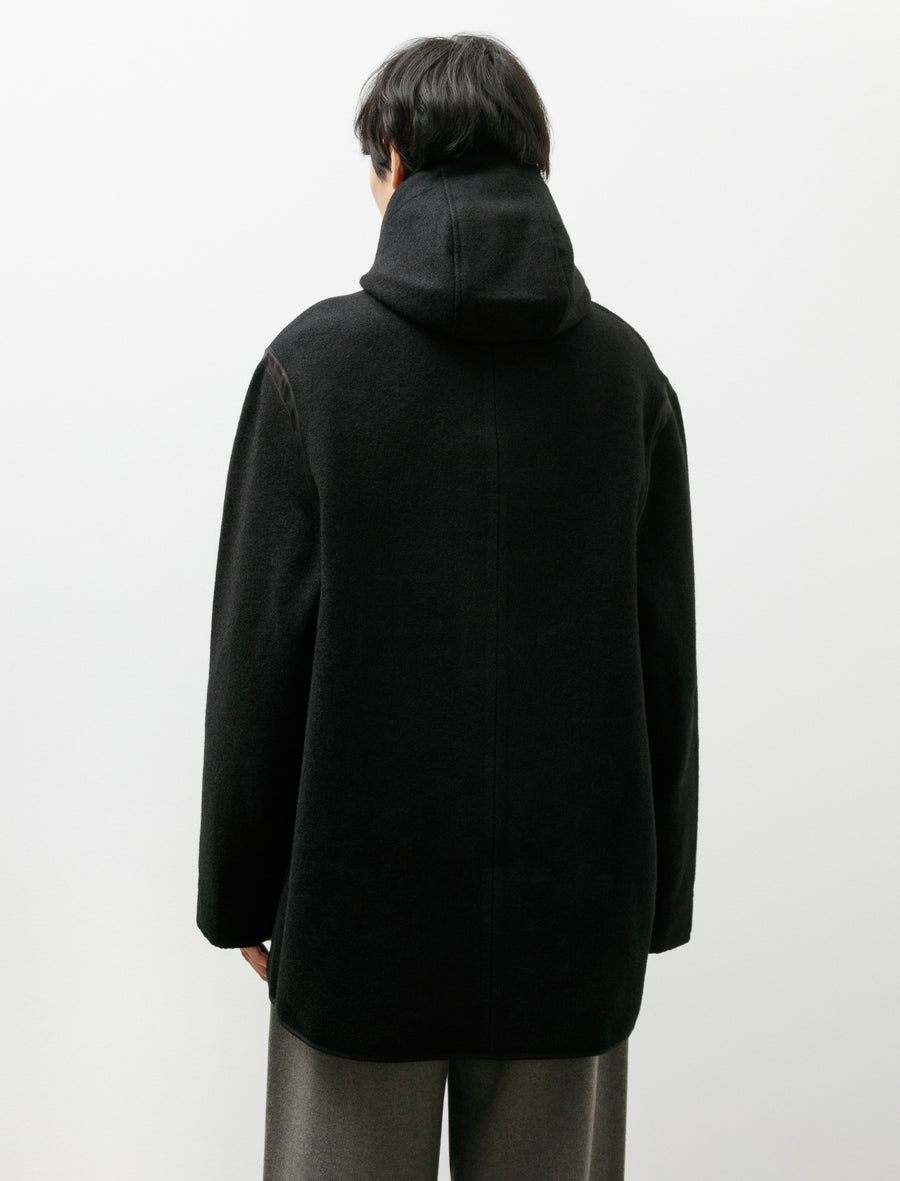 Liner Jacket Black Stamped Wool - Image 2