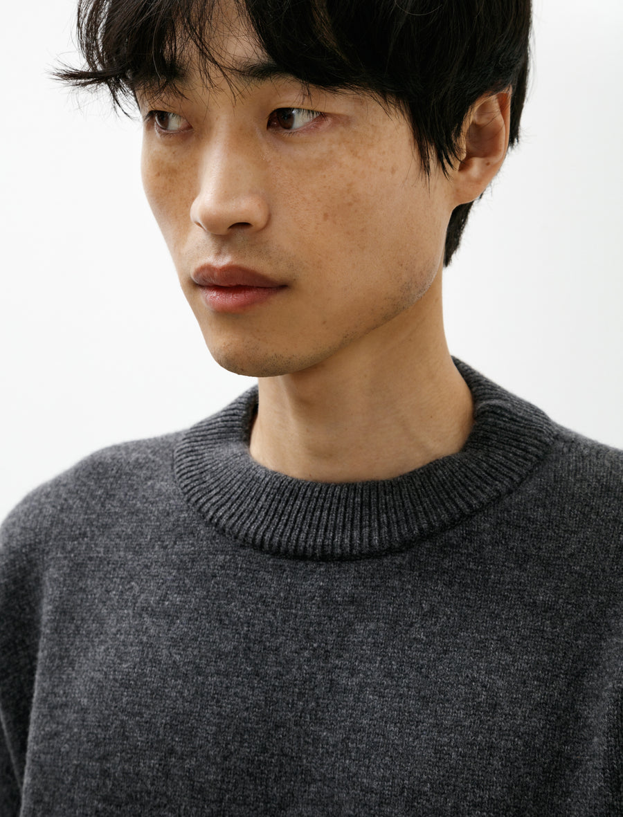 Source Sweater Merino Cashmere Charcoal - Image 4