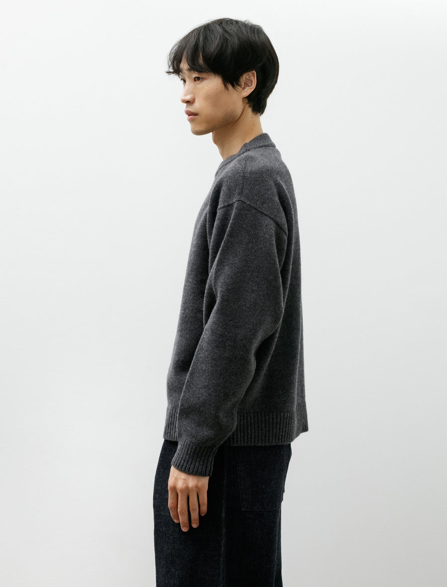 Source Sweater Merino Cashmere Charcoal - Image 3