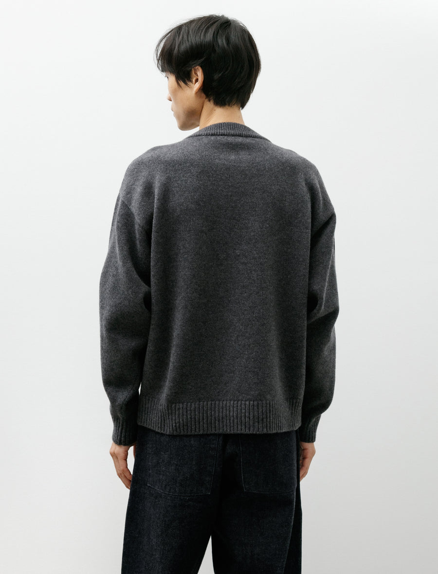 Source Sweater Merino Cashmere Charcoal - Image 2