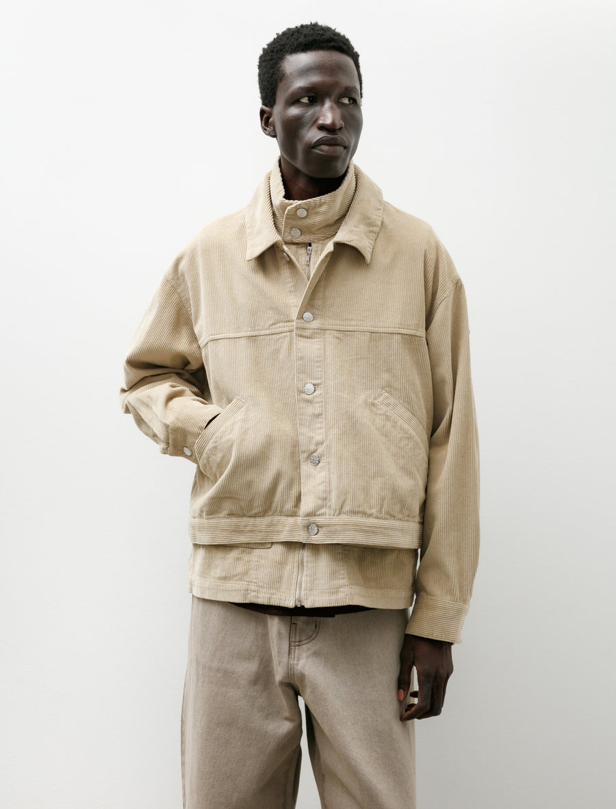 Double Cord Jacket Beige - Image 1