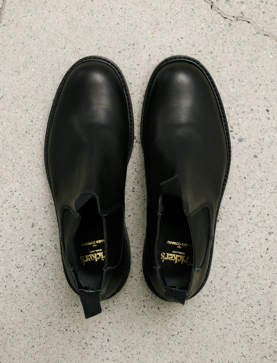 Trickers Dealer Boot Black Pampus Leather Dainite - Image 2