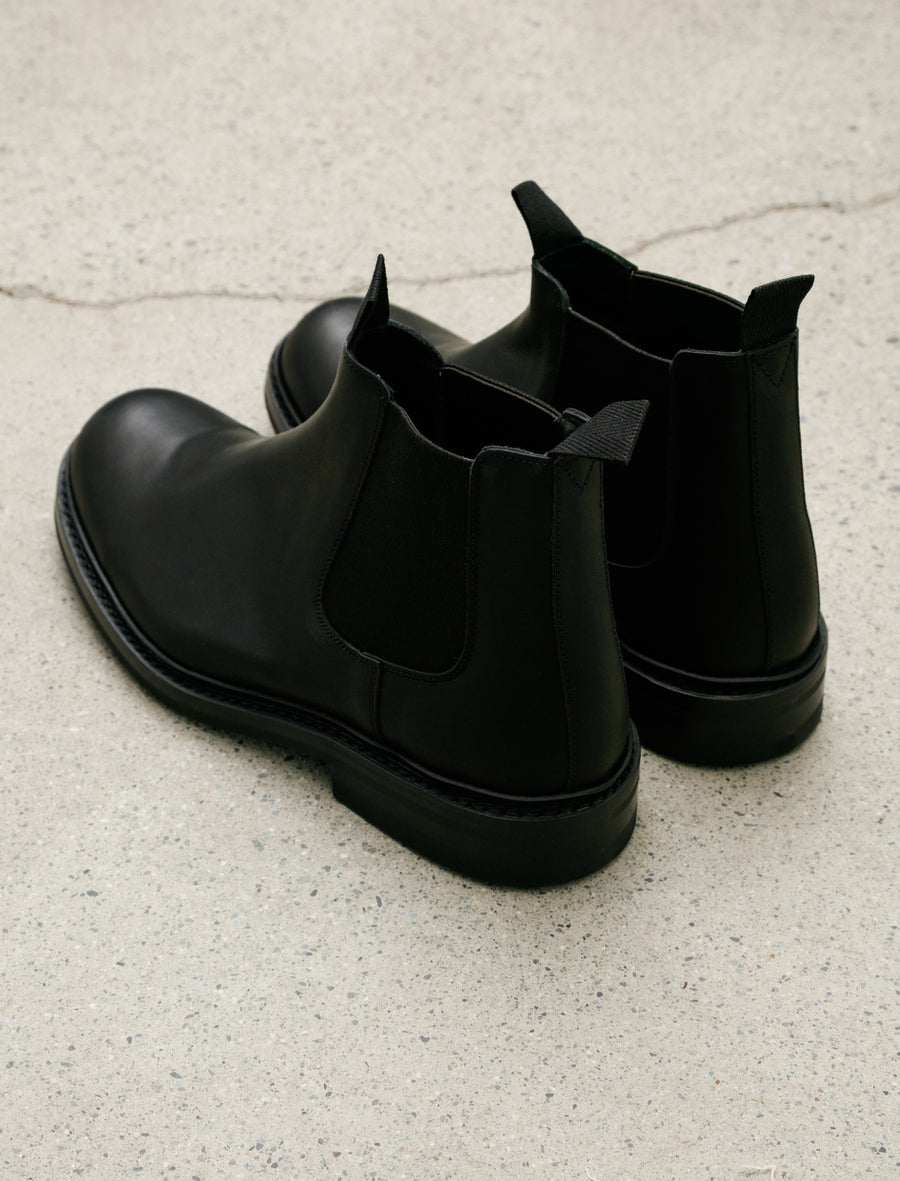 Trickers Dealer Boot Black Pampus Leather Dainite - Image 3