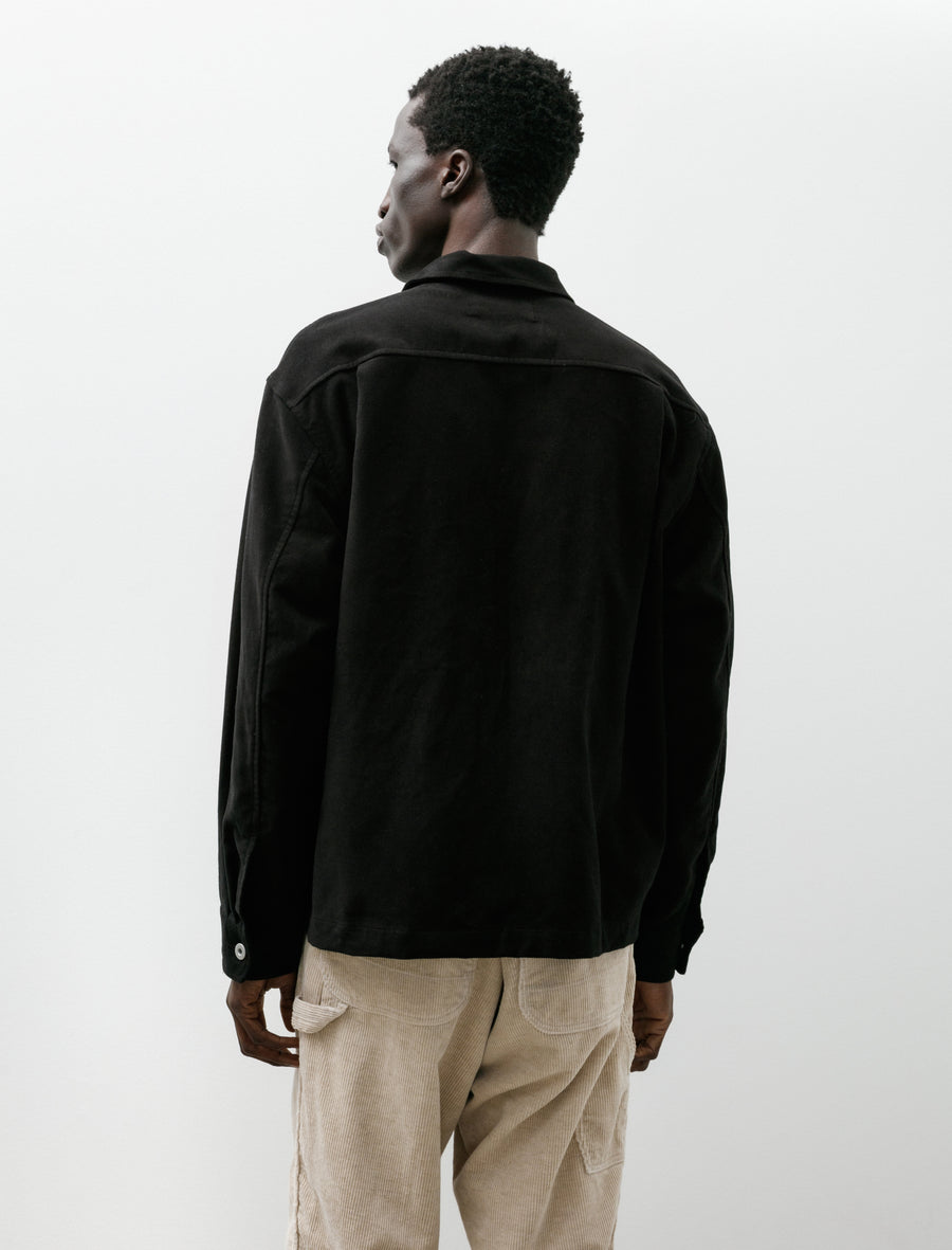 Travail Shirt Cotton Moleskin Black - Image 2