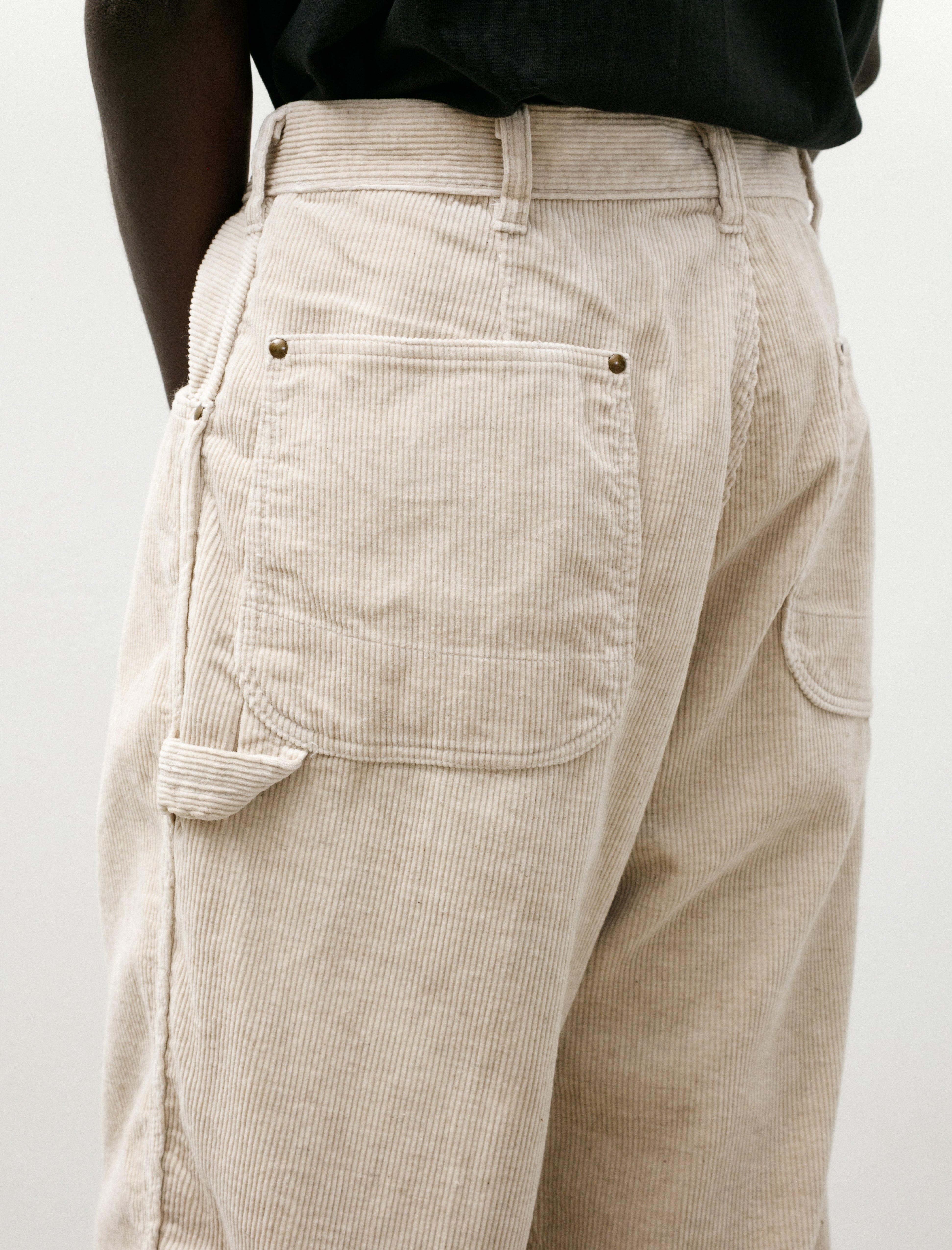 Maatee & Sons Painter Pant Cord Cream