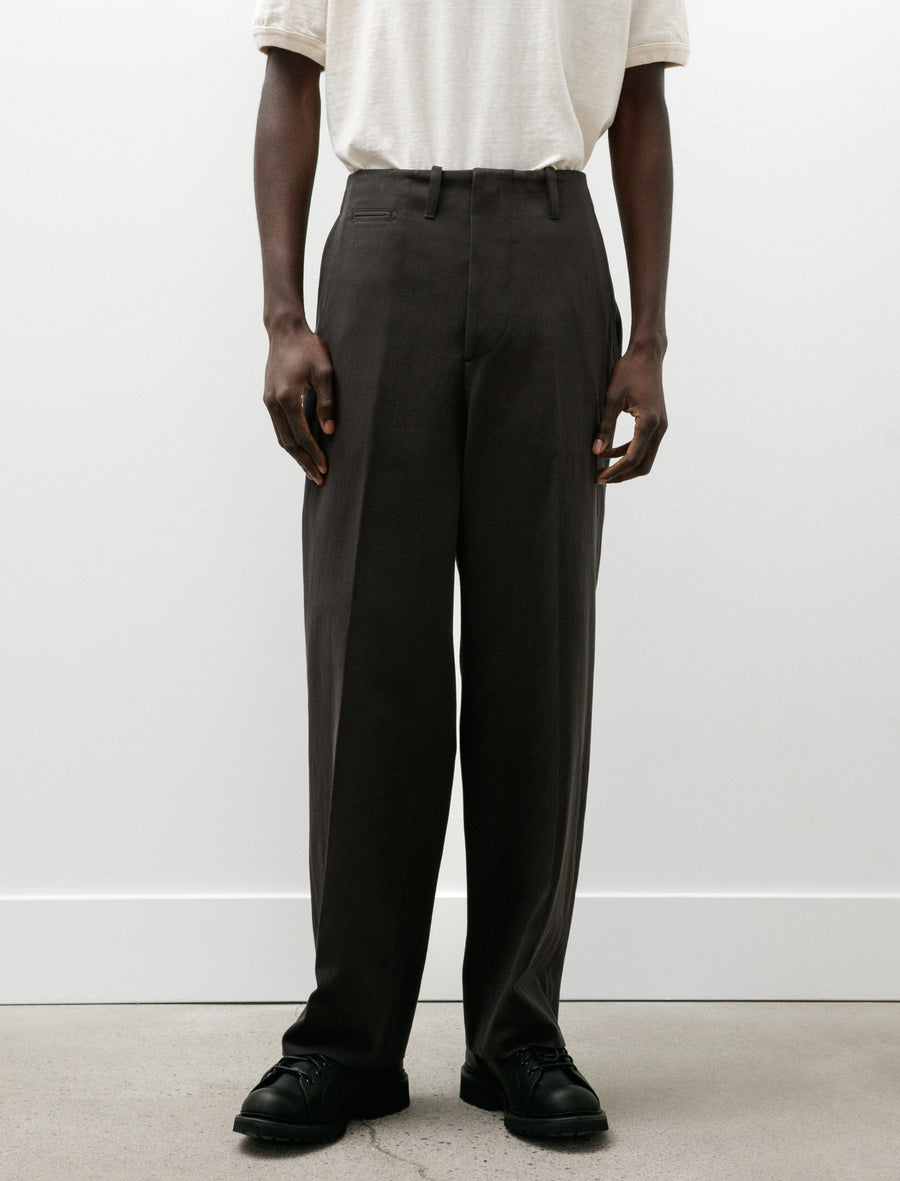 Chino Trouser Grey Chambray - Image 4