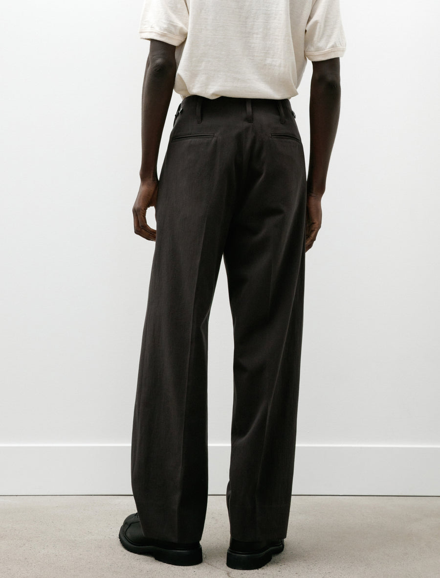 Chino Trouser Grey Chambray - Image 5