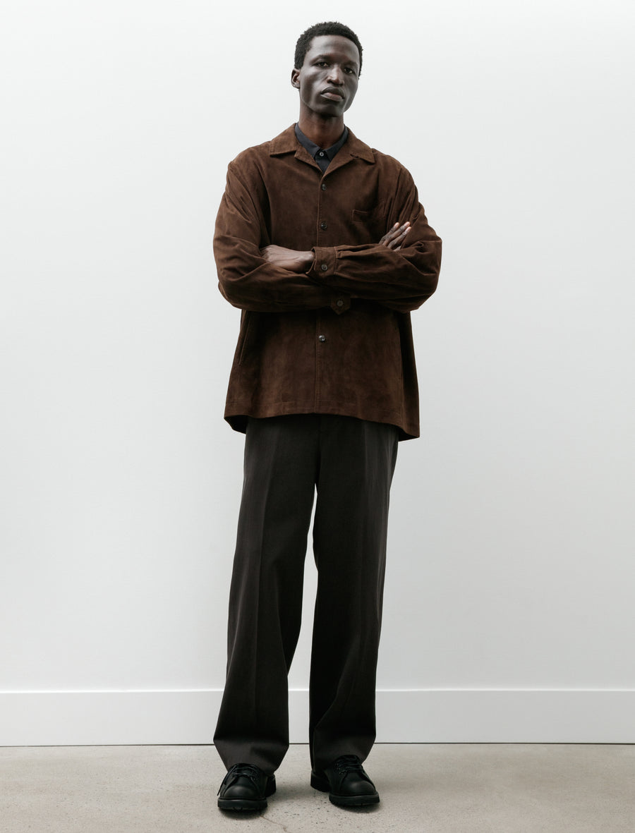 Chino Trouser Grey Chambray - Image 1