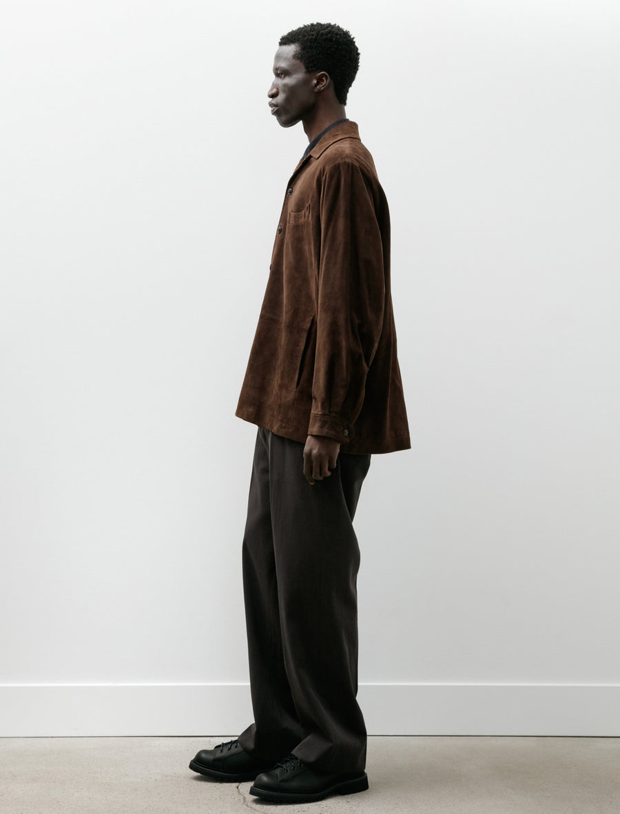 Chino Trouser Grey Chambray - Image 3