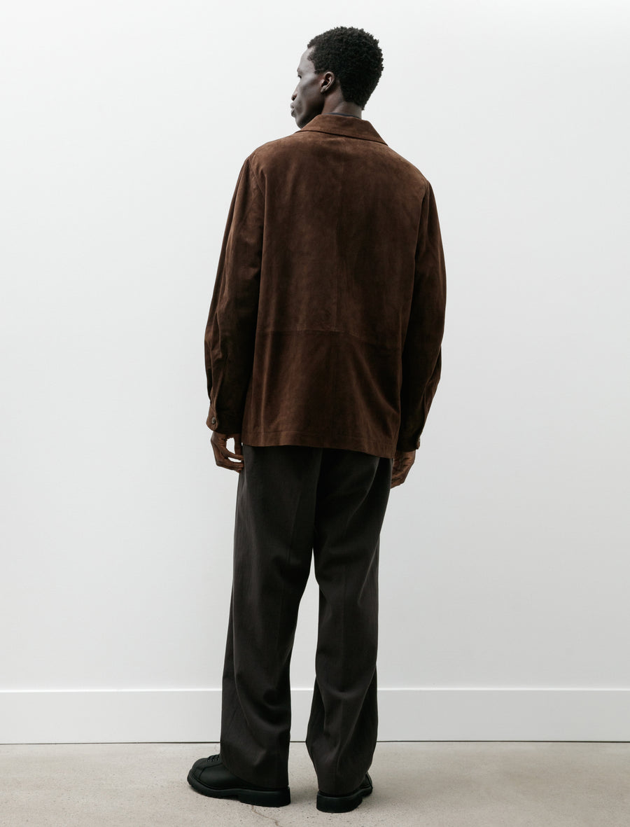 Chino Trouser Grey Chambray - Image 2