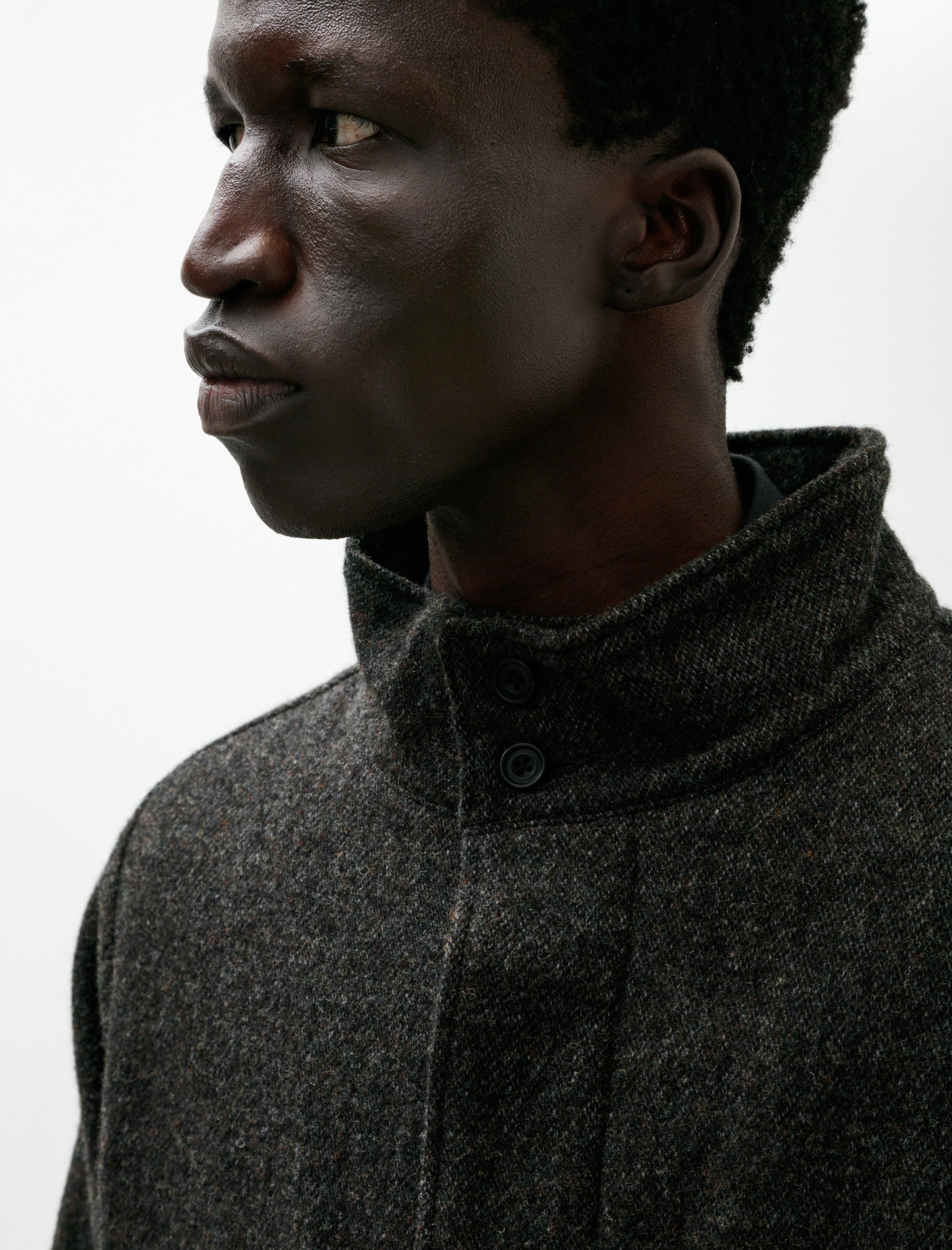 Maatee & Sons Tweed Sports Jacket Dark Mix