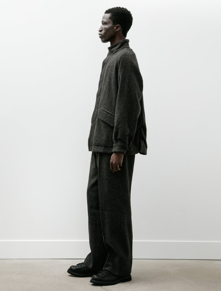 Jefferly Tweed Trouser Dark Mix - Image 2