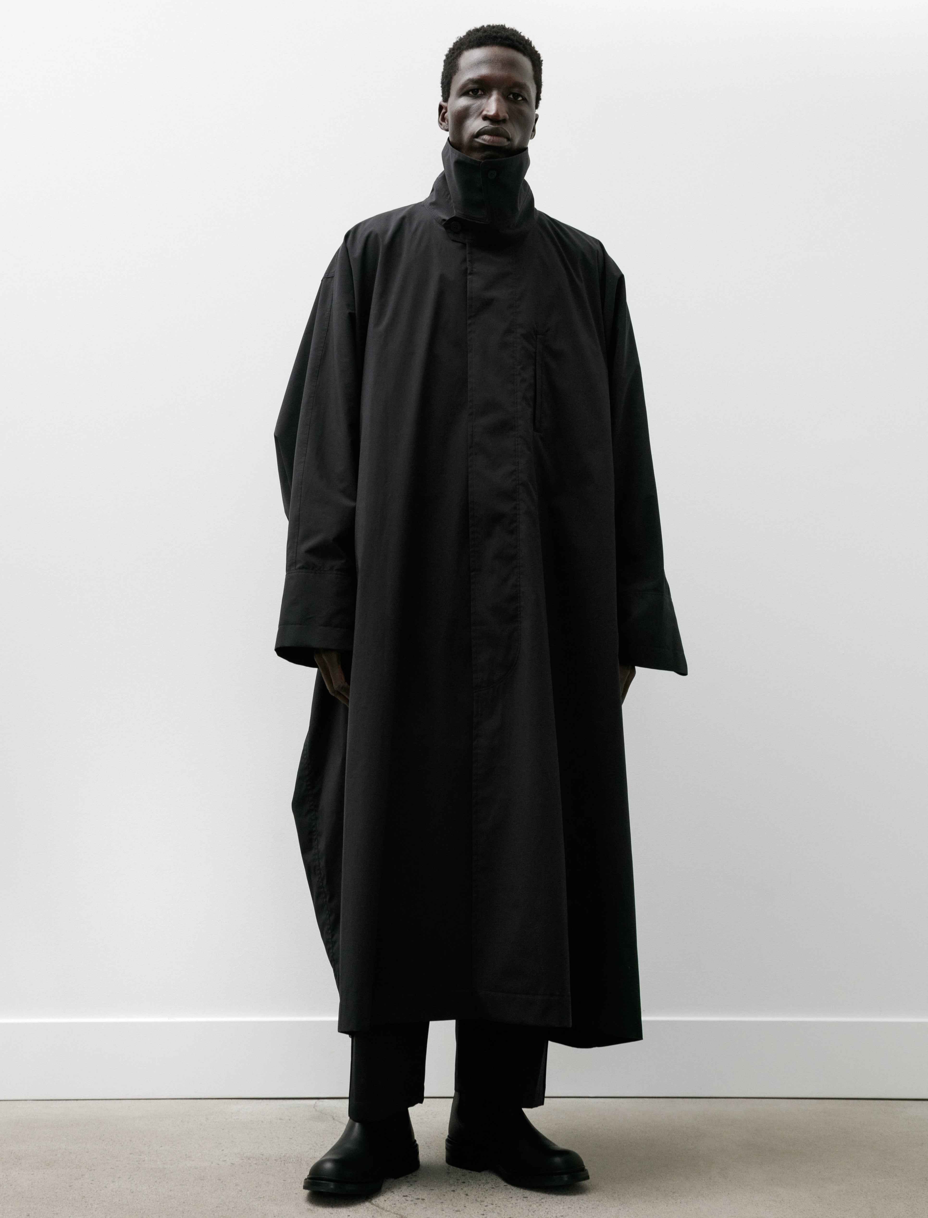 Issey Miyake Wind Coat Light Black