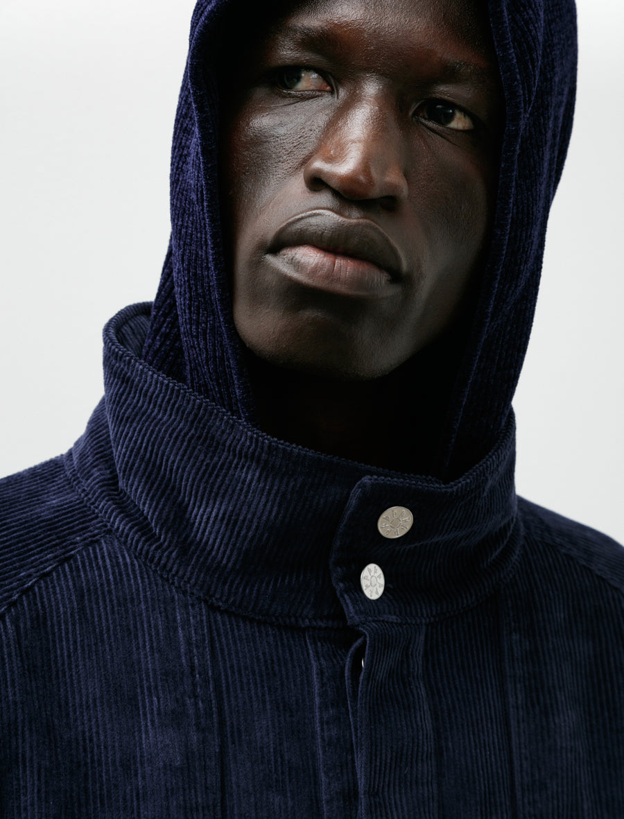 Trad Cord Jacket Navy - Image 5