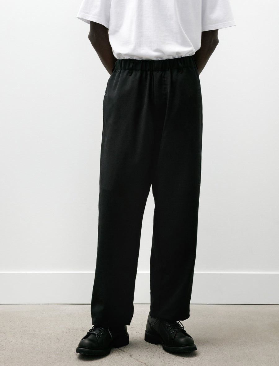 Carry On Pant Wool Gabardine Black - Image 4