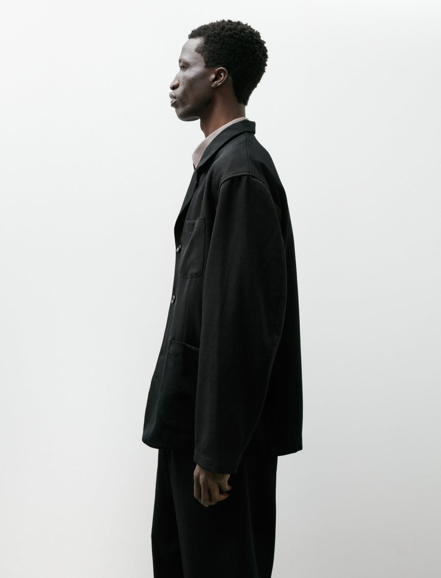 Carry On Jacket Wool Gabardine Black - Image 3