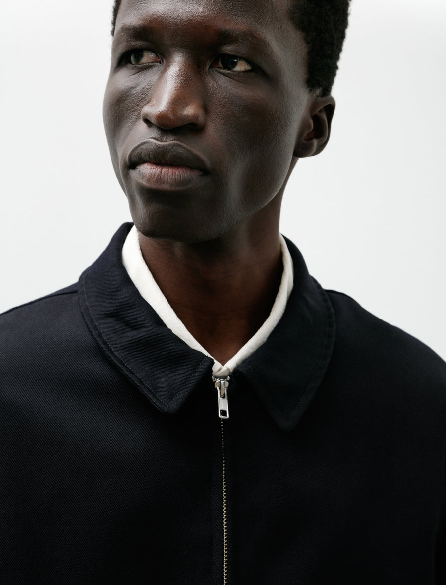 Site Jacket Wool Gabardine Dark Navy - Image 4