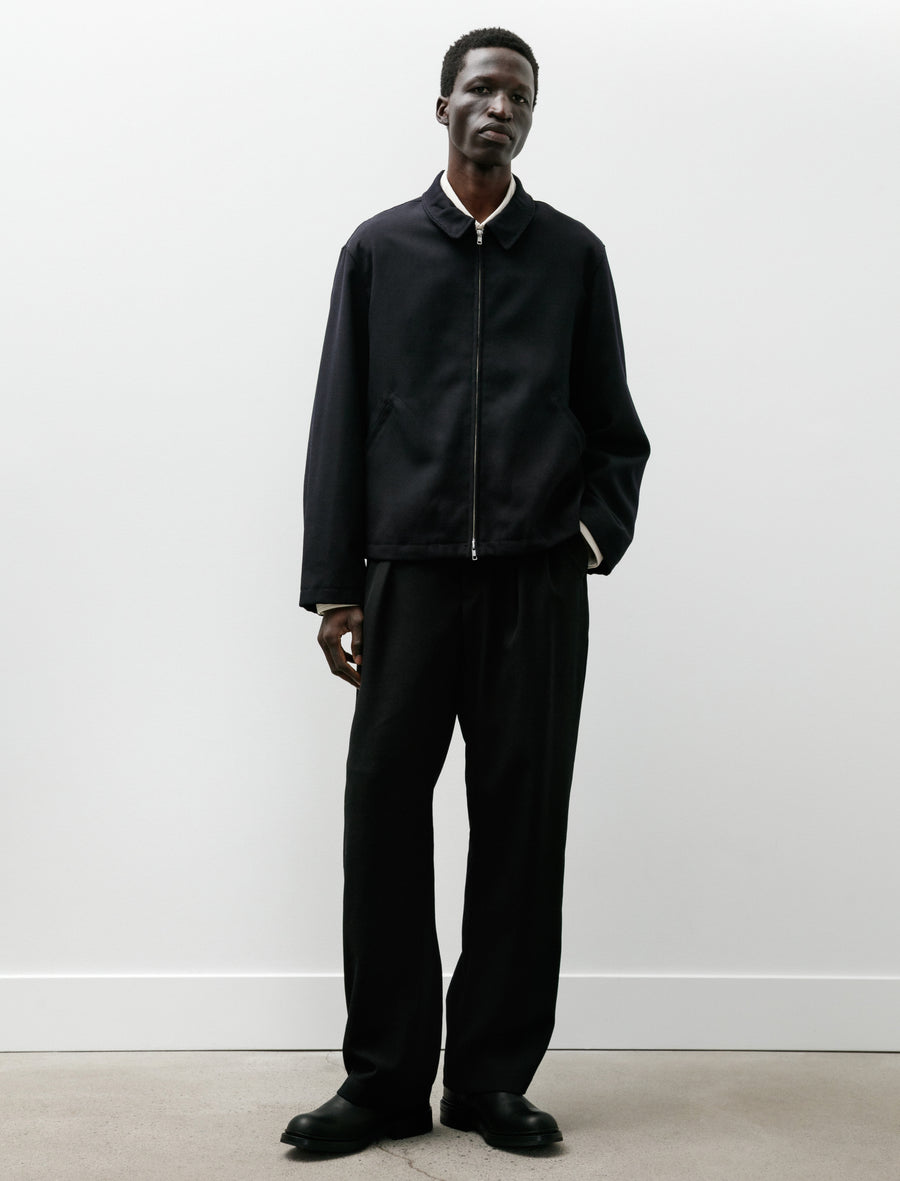 Site Jacket Wool Gabardine Dark Navy - Image 5