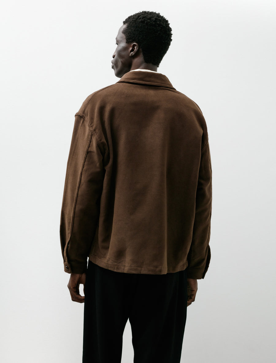 Signal Shirt Cotton Moleskin Dark Brown - Image 2