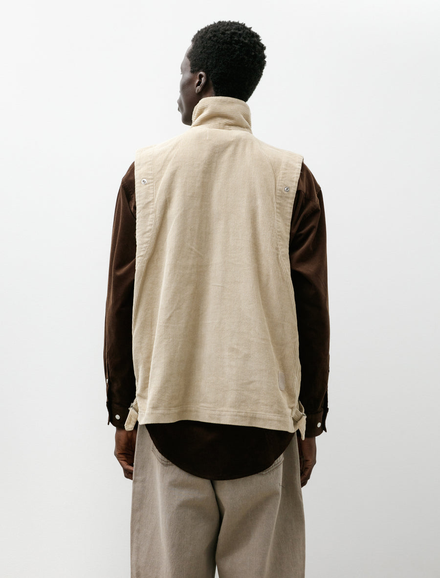Double Cord Jacket Beige - Image 8