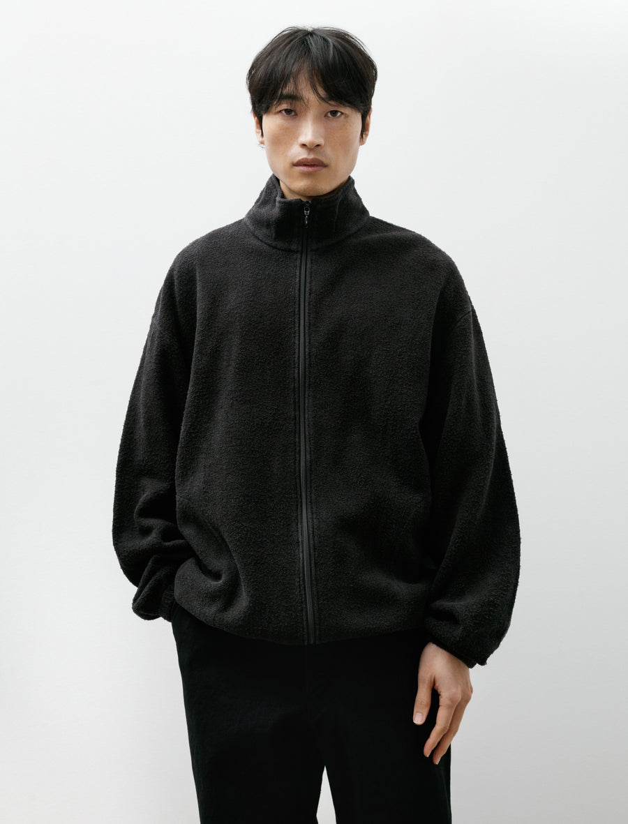 Fleece Zip Jacket Fade Black - Image 1