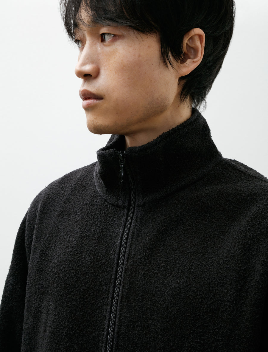 Fleece Zip Jacket Fade Black - Image 4
